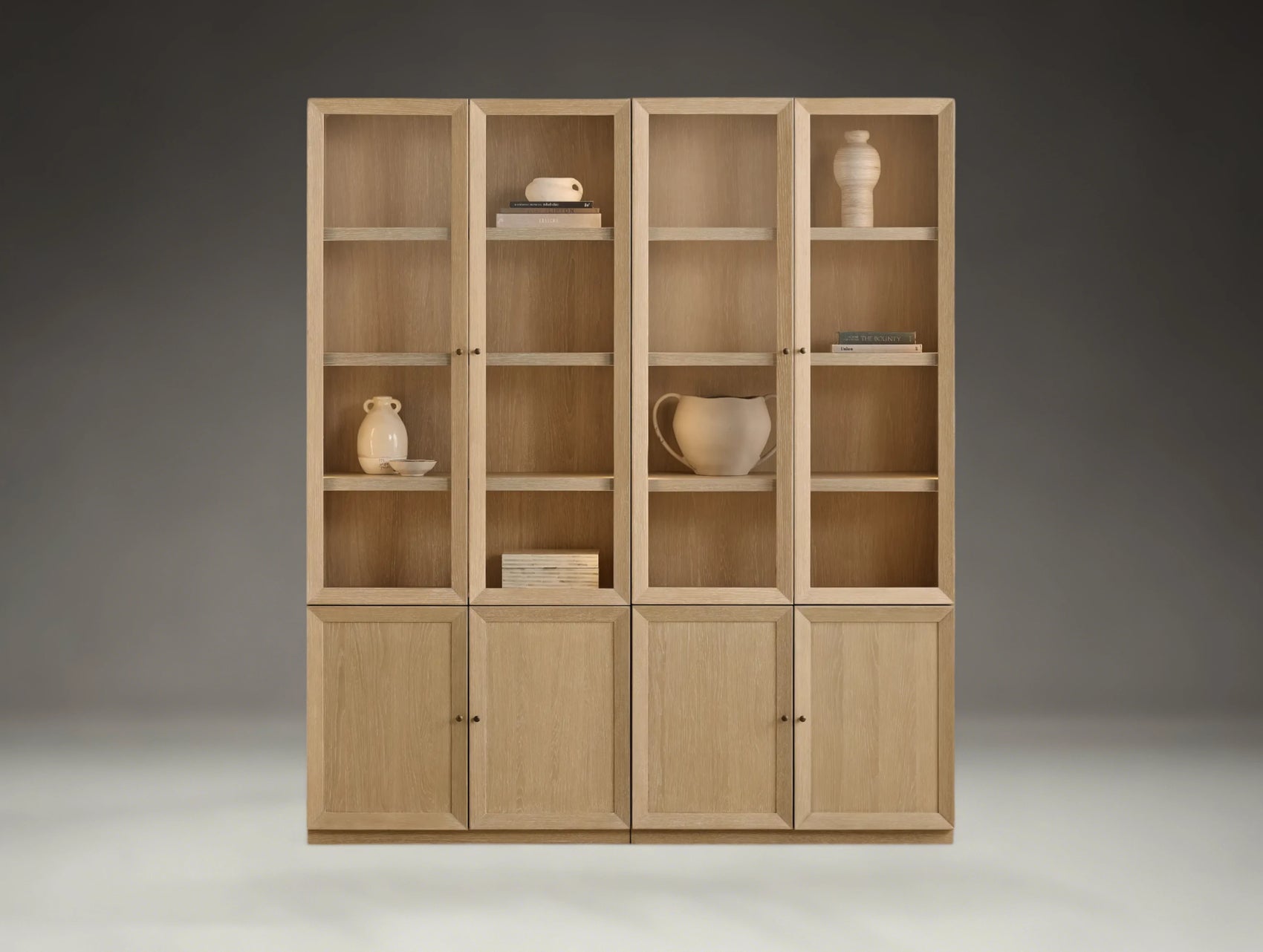 Norvane Modular Glass Cabinet