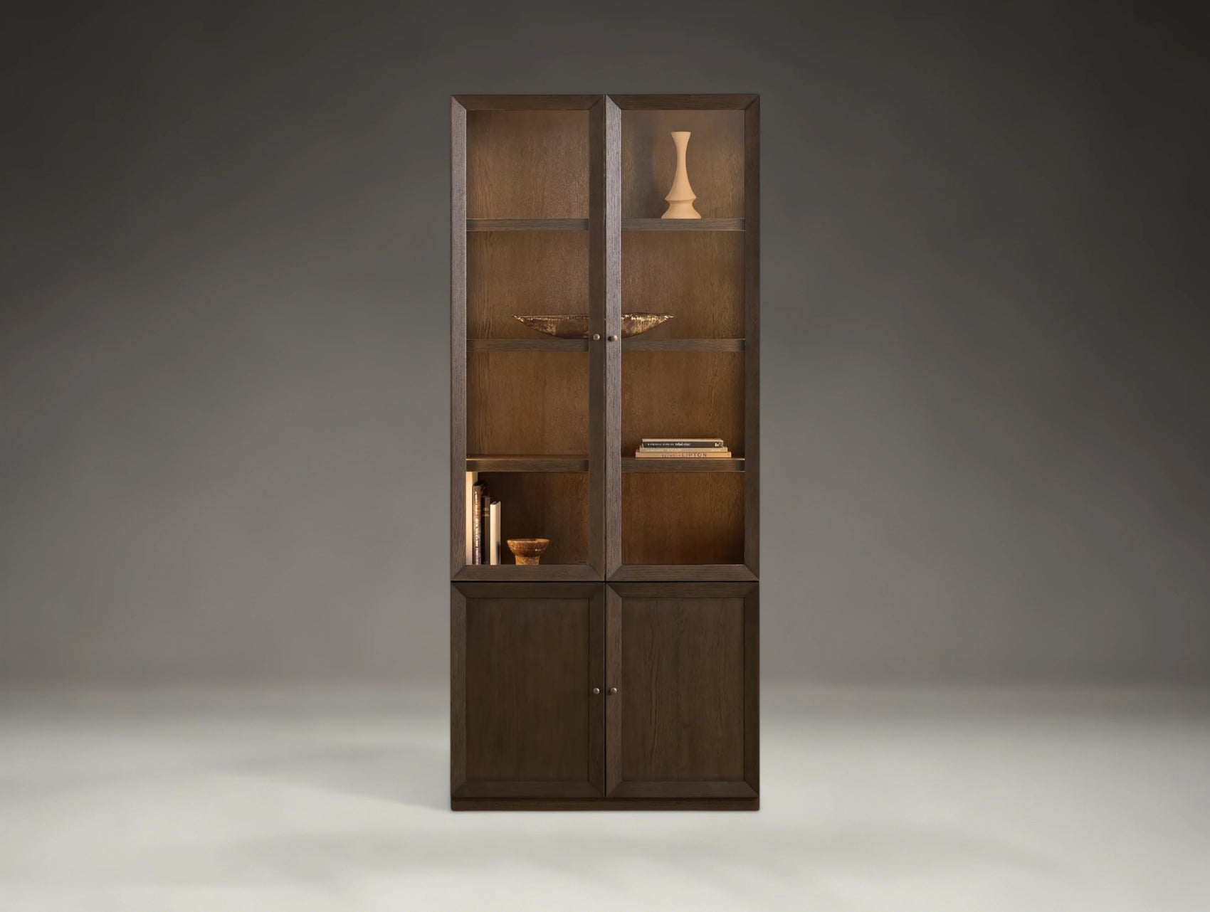 Norvane Modular Glass Cabinet