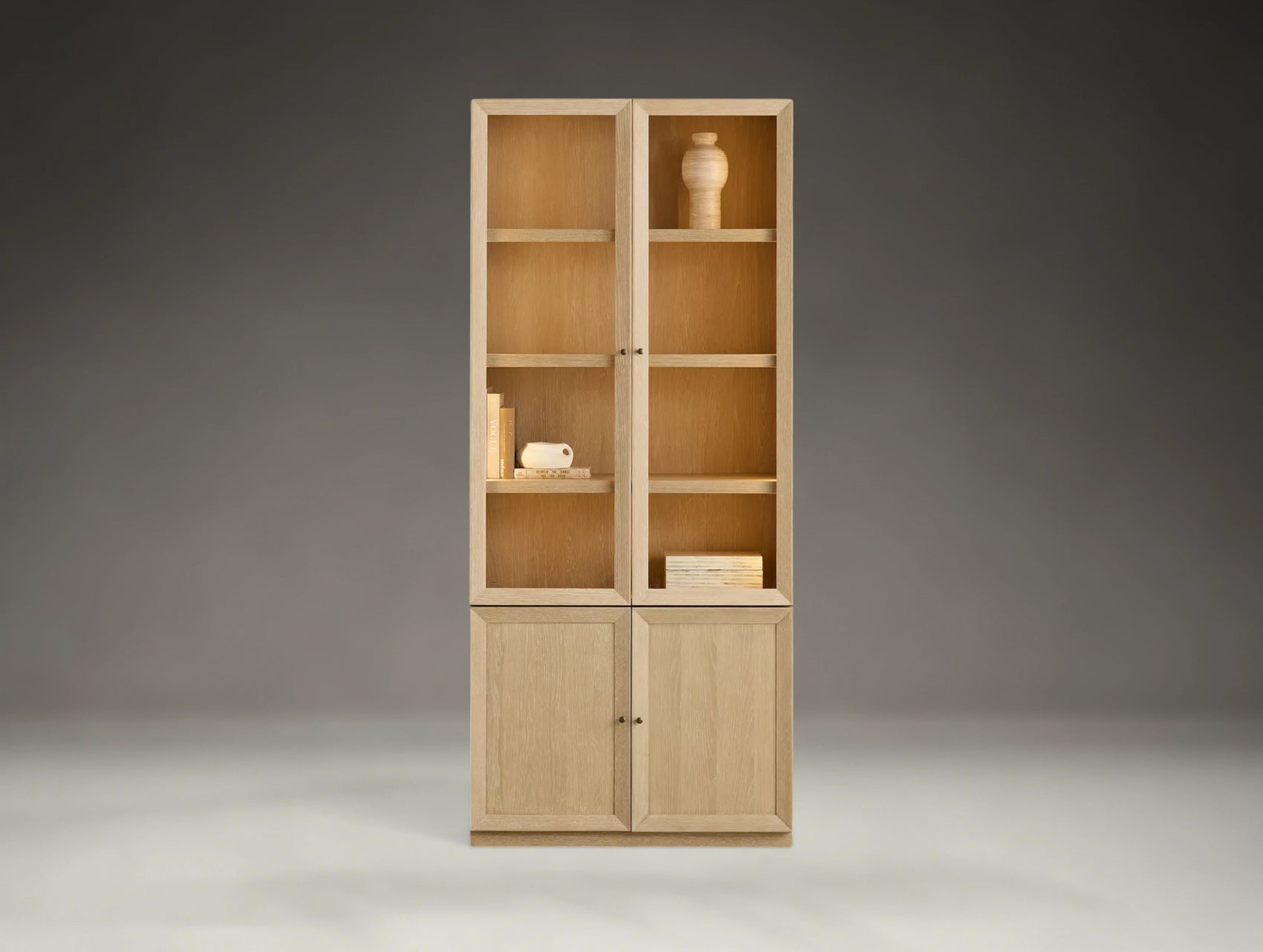 Norvane Modular Glass Cabinet