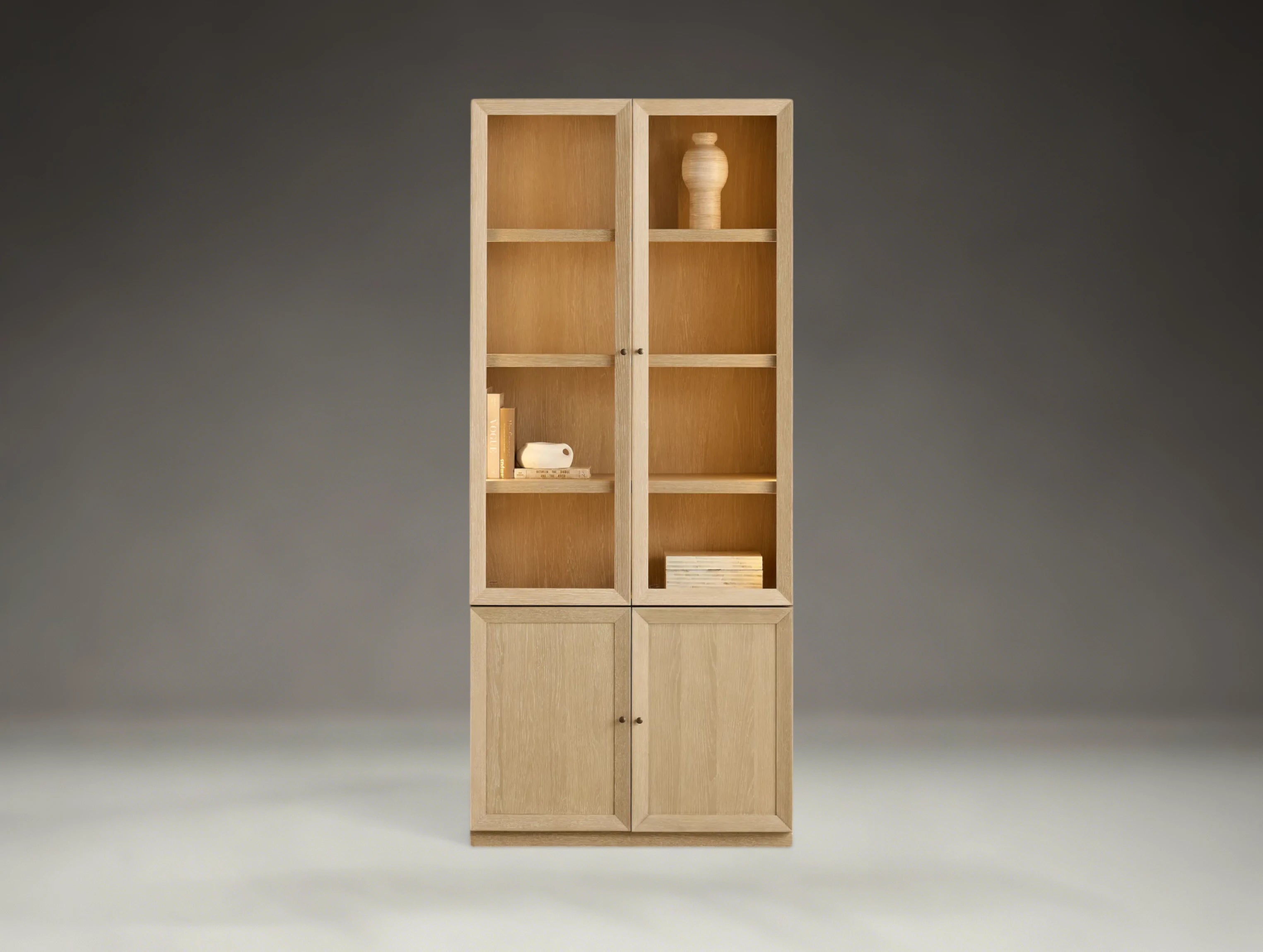 Norvane Modular Glass Cabinet