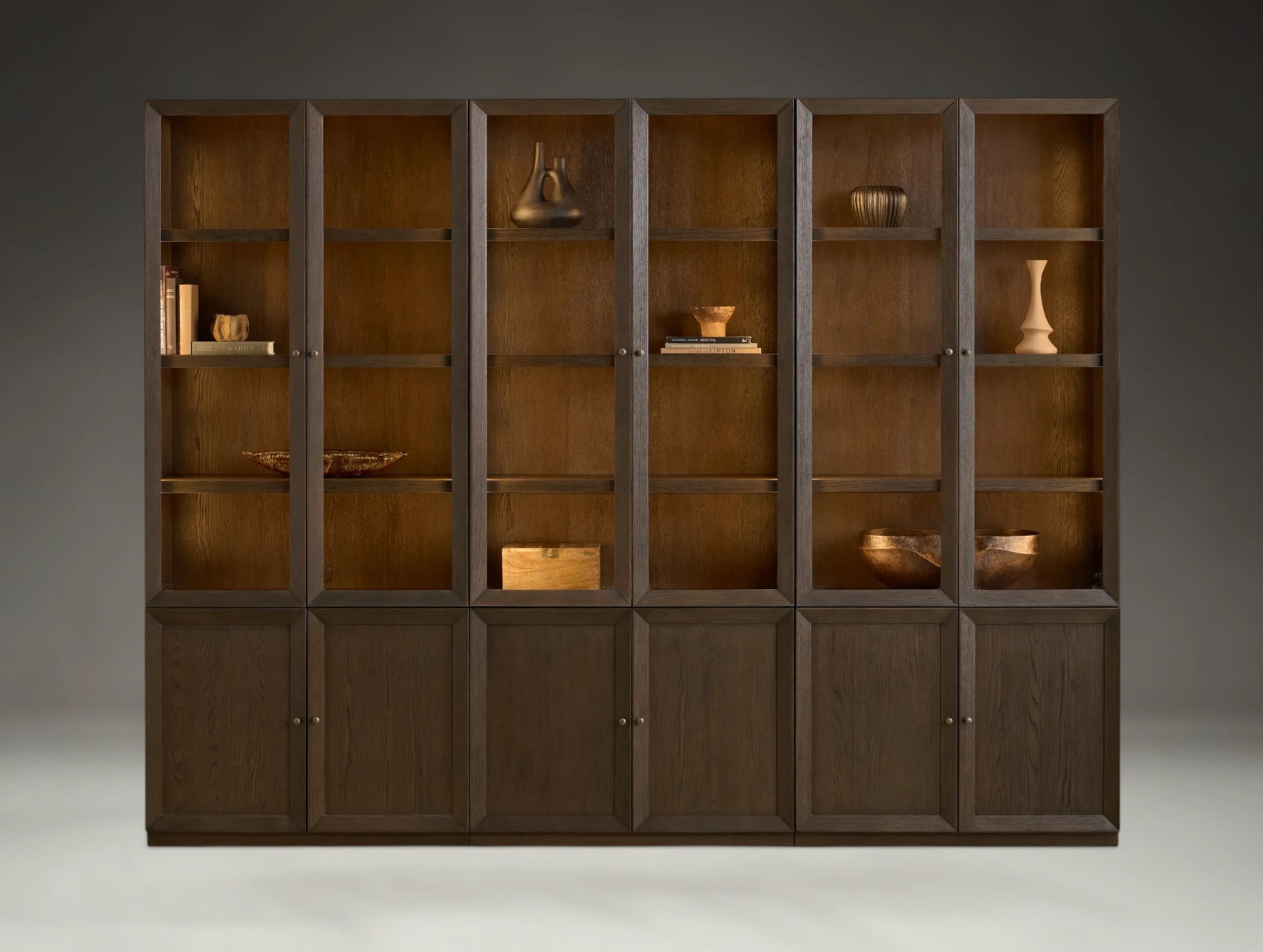 Norvane Modular Glass Cabinet