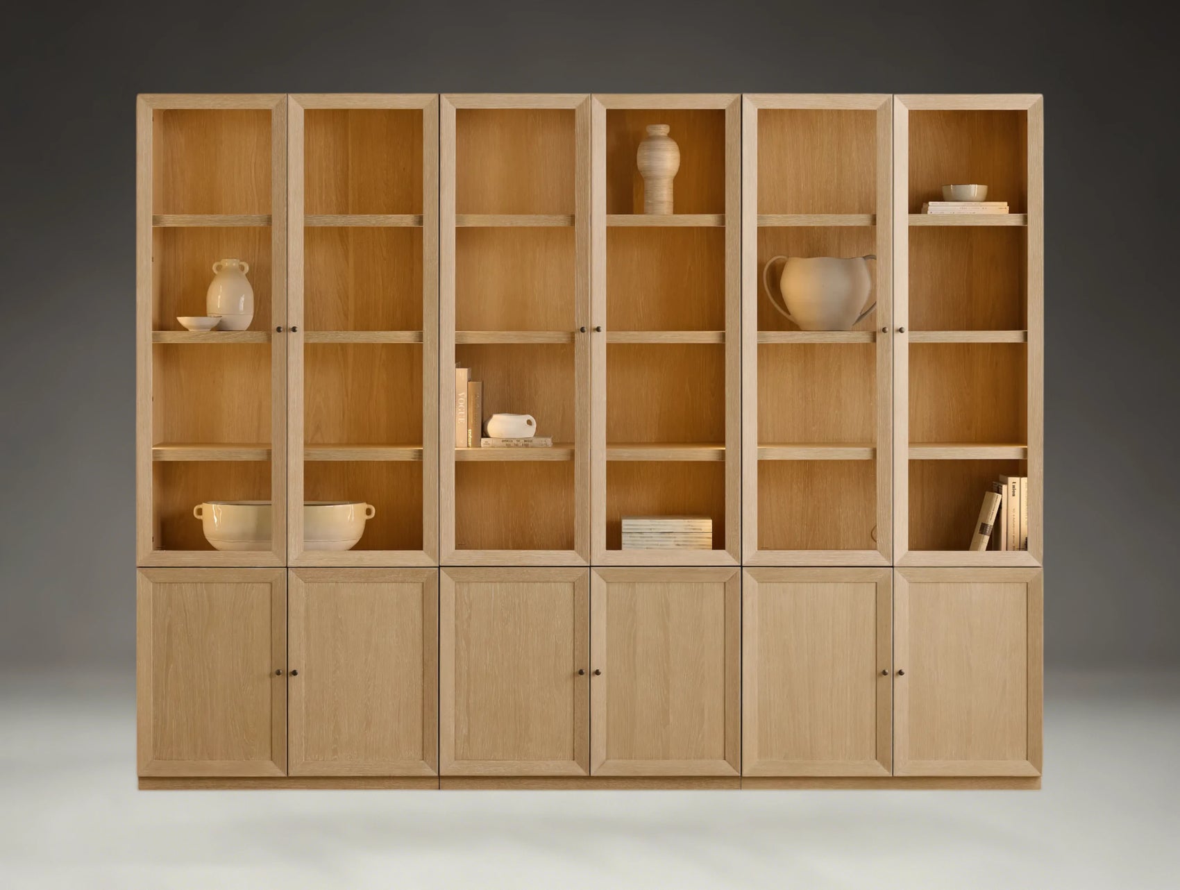 Norvane Modular Glass Cabinet