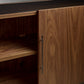 Modular Glass Media Cabinet Set