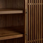Penhurst Modular Reeded Media Cabinet Set With Drawers