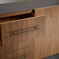 Penhurst Modular Reeded Media Cabinet Set With Drawers