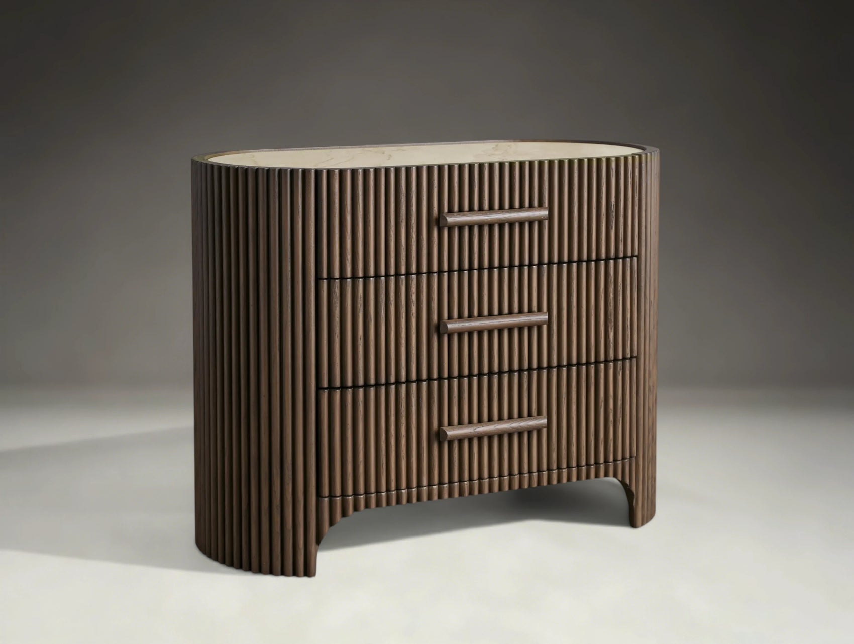 Avero Reeded Nightstand