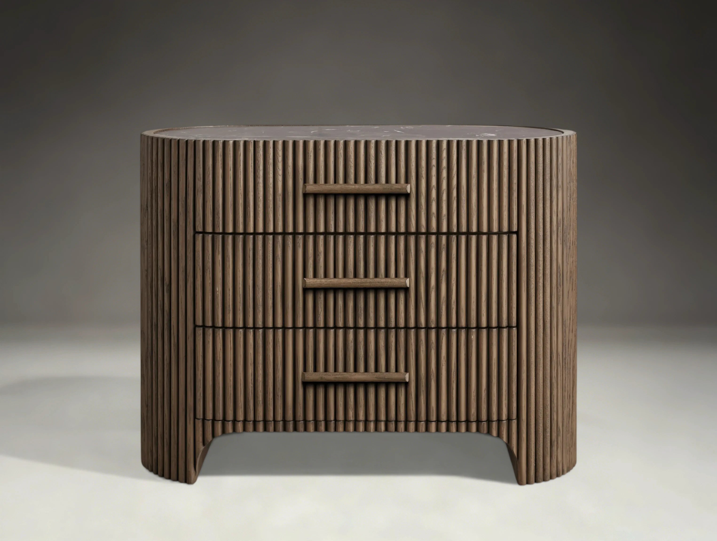 Avero Reeded Nightstand