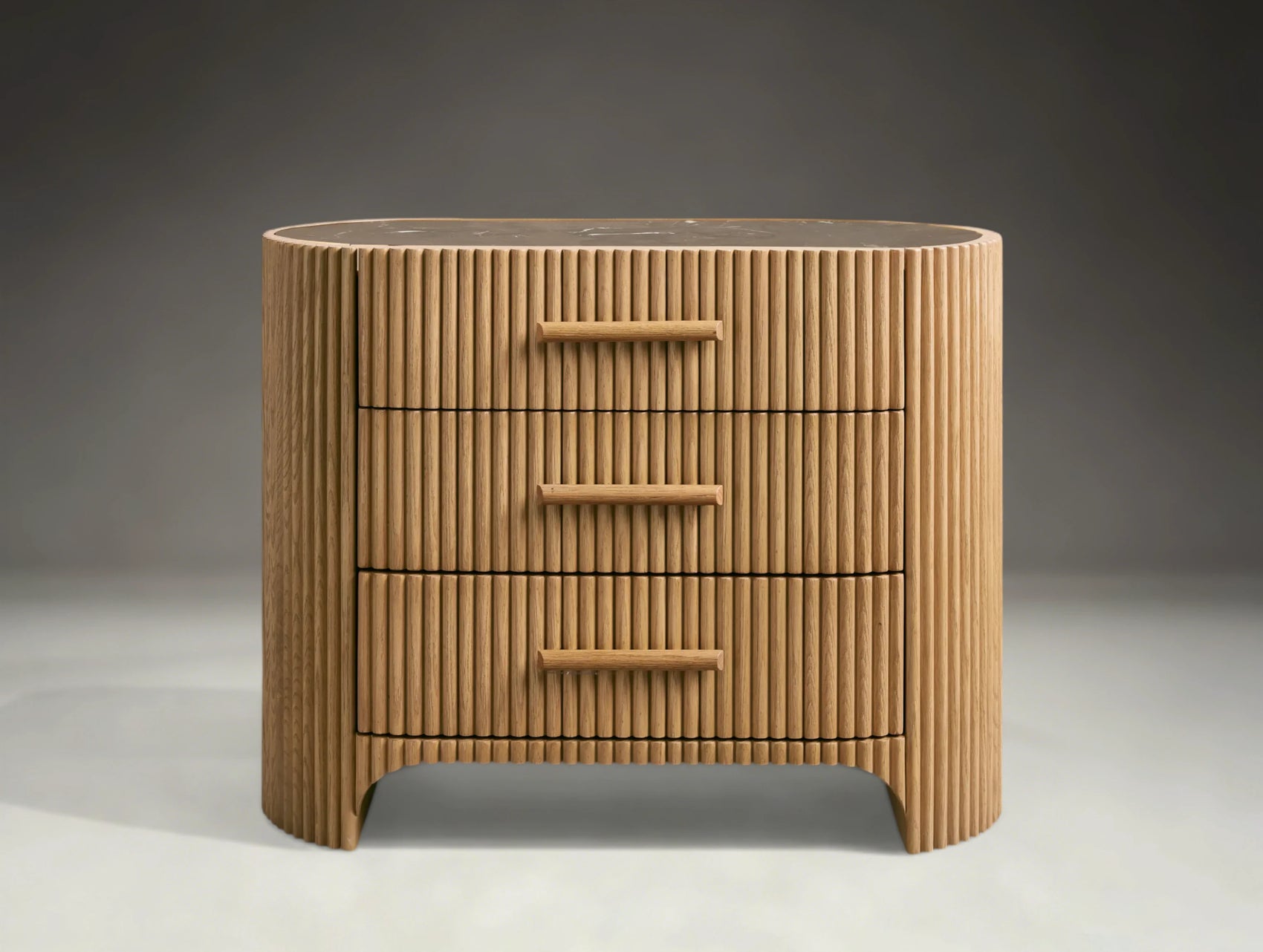 Avero Reeded Nightstand