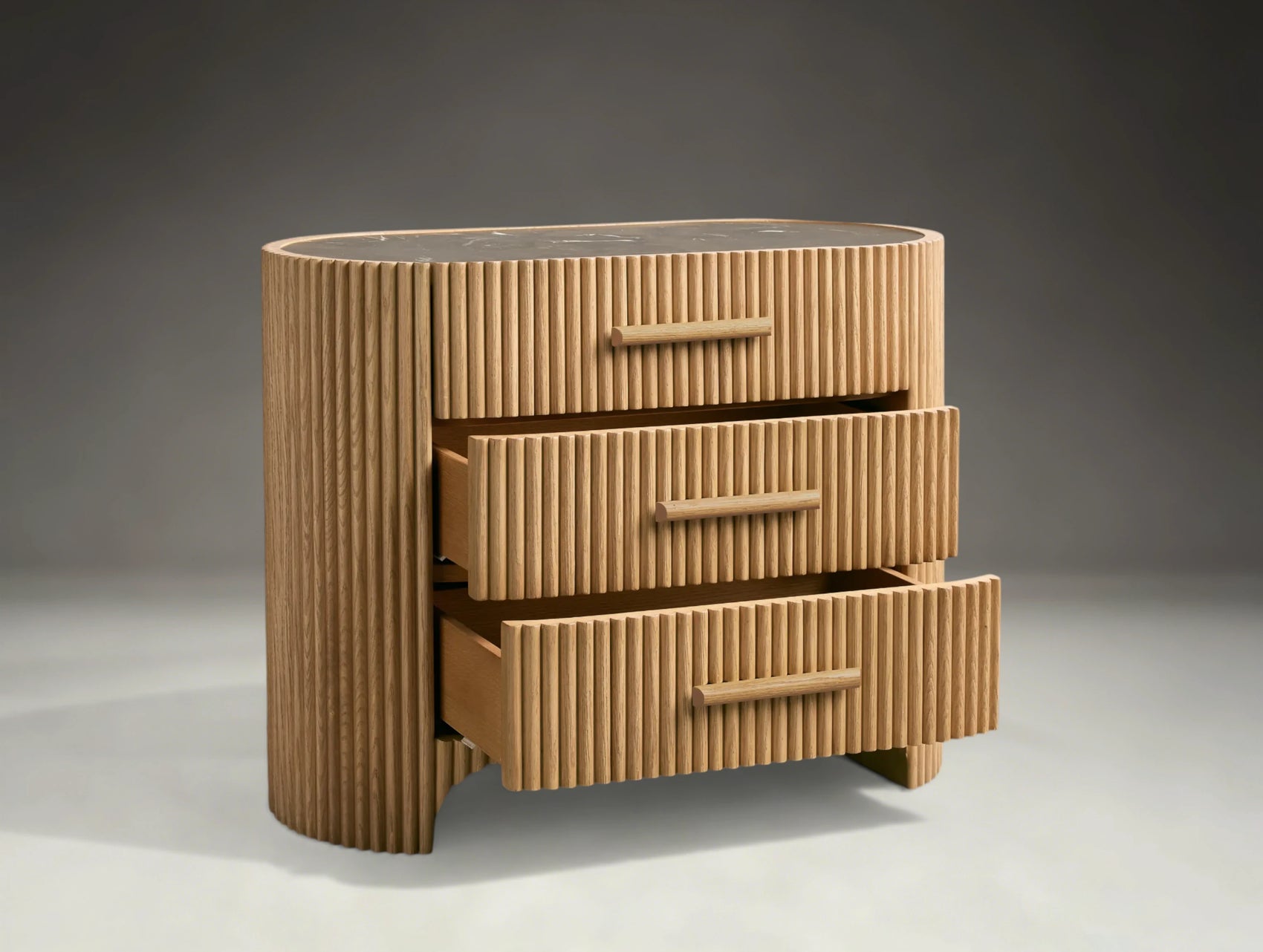 Avero Reeded Nightstand
