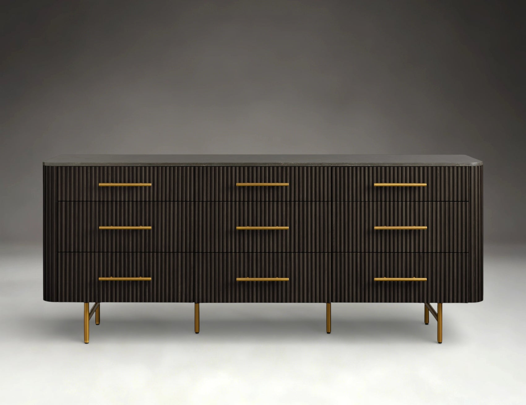 Pinecrest Nine-Drawer Dresser
