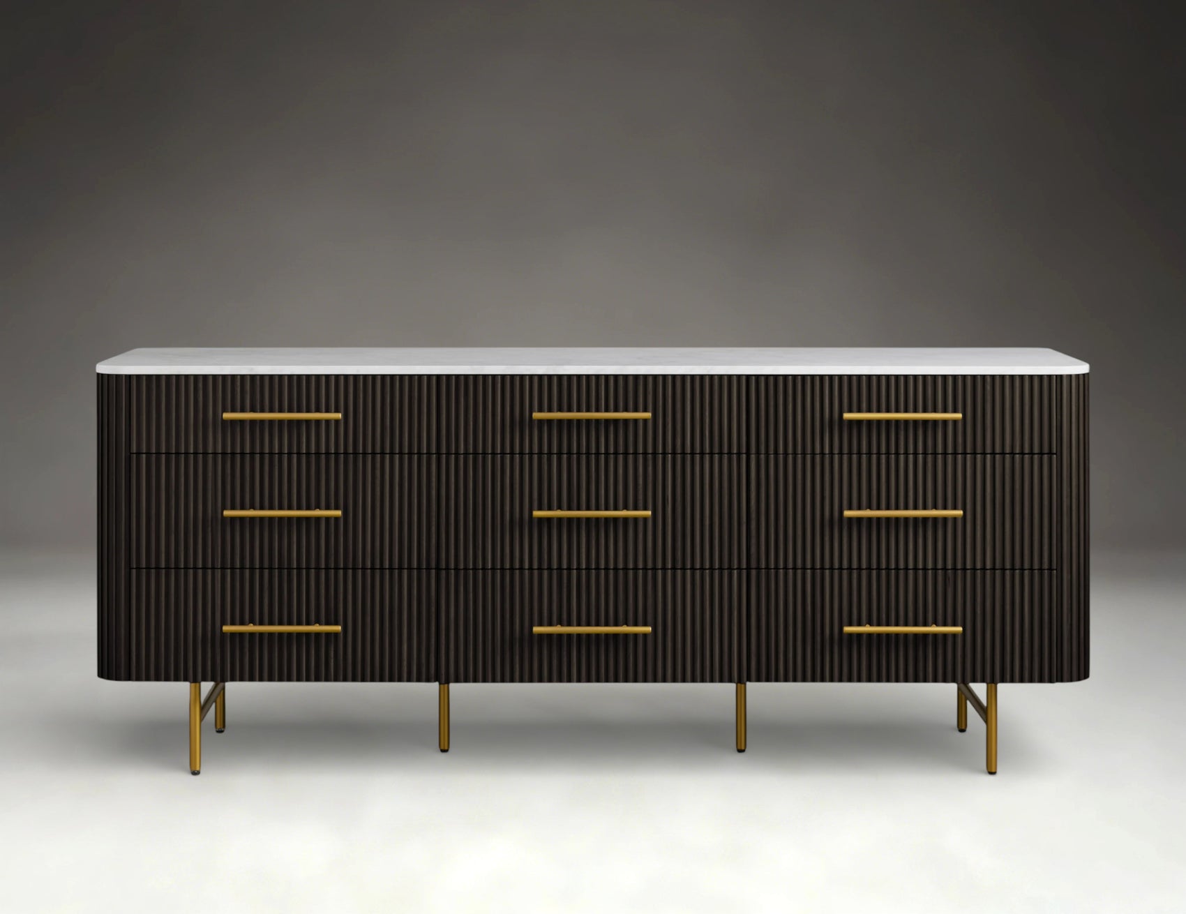Pinecrest Nine-Drawer Dresser