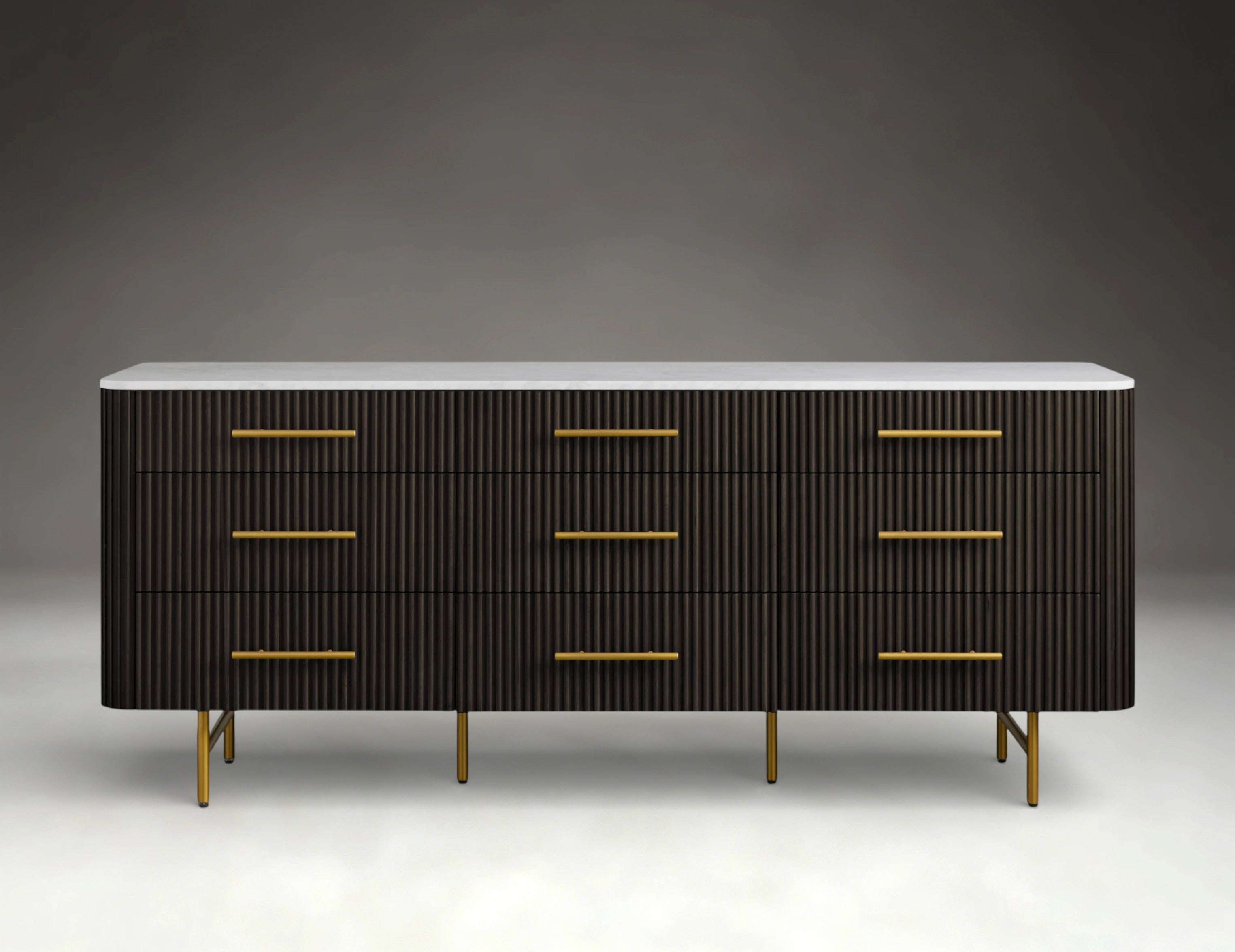 Pinecrest Nine-Drawer Dresser