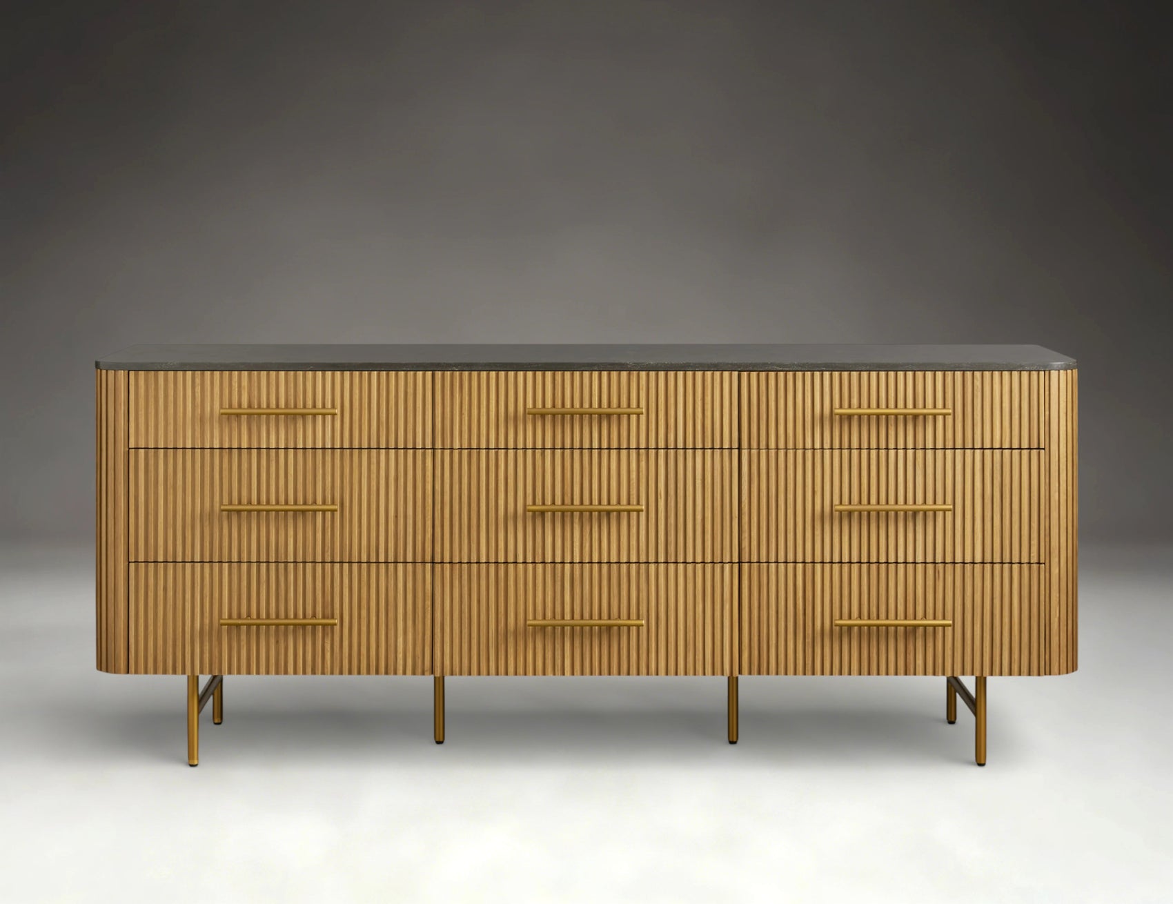 Pinecrest Nine-Drawer Dresser