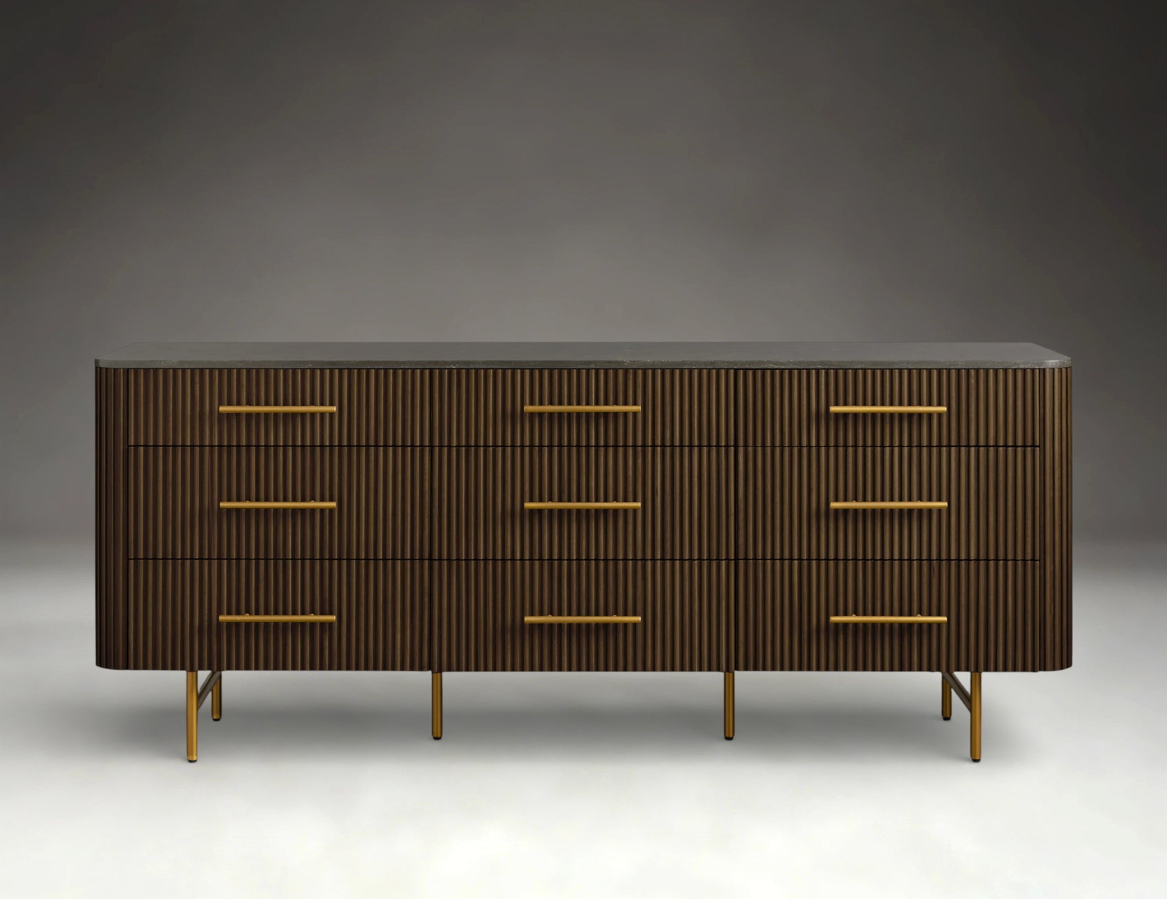 Pinecrest Nine-Drawer Dresser