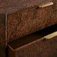Morlen Burl Six-Drawer Dresser