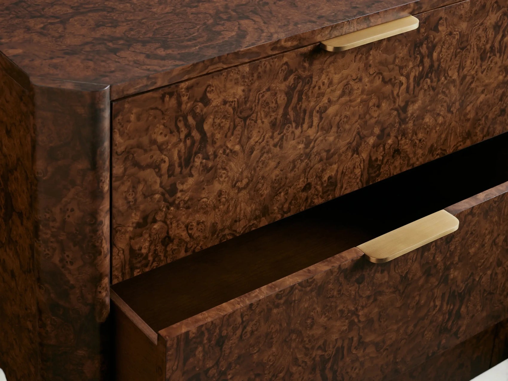 Morlen Burl Six-Drawer Dresser