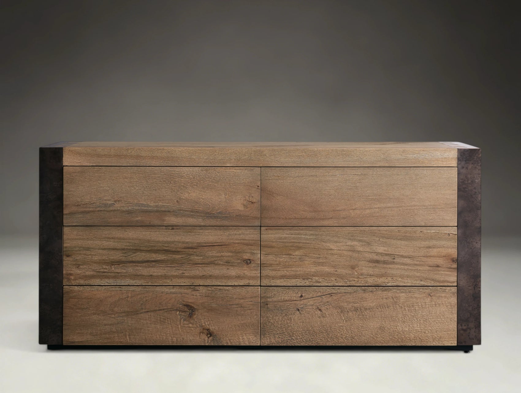 Timber Six-Drawer Dresser