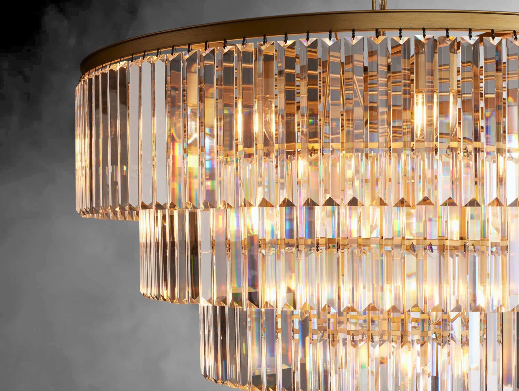Leylen Tiered Round Chandelier
