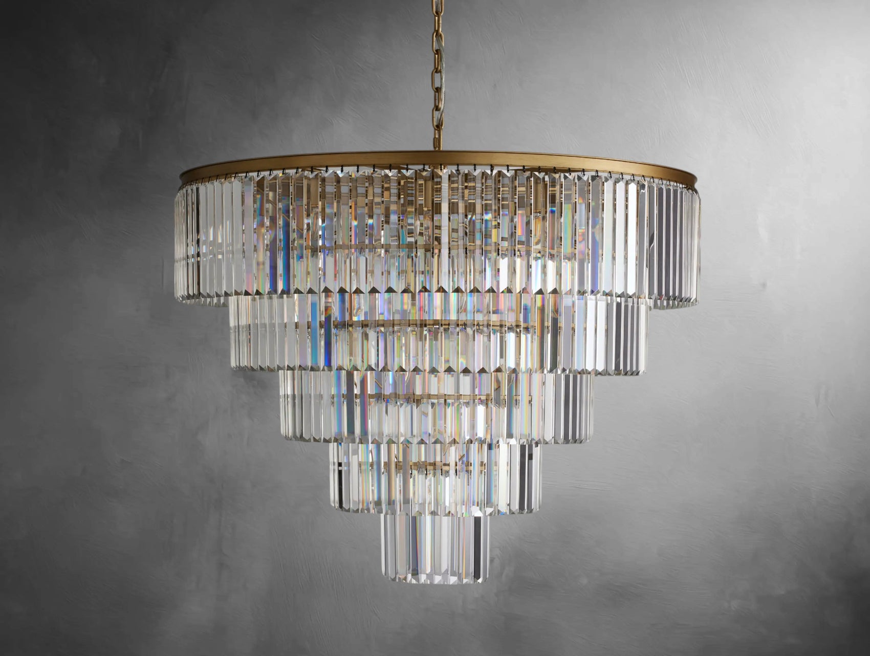 Leylen Tiered Round Chandelier