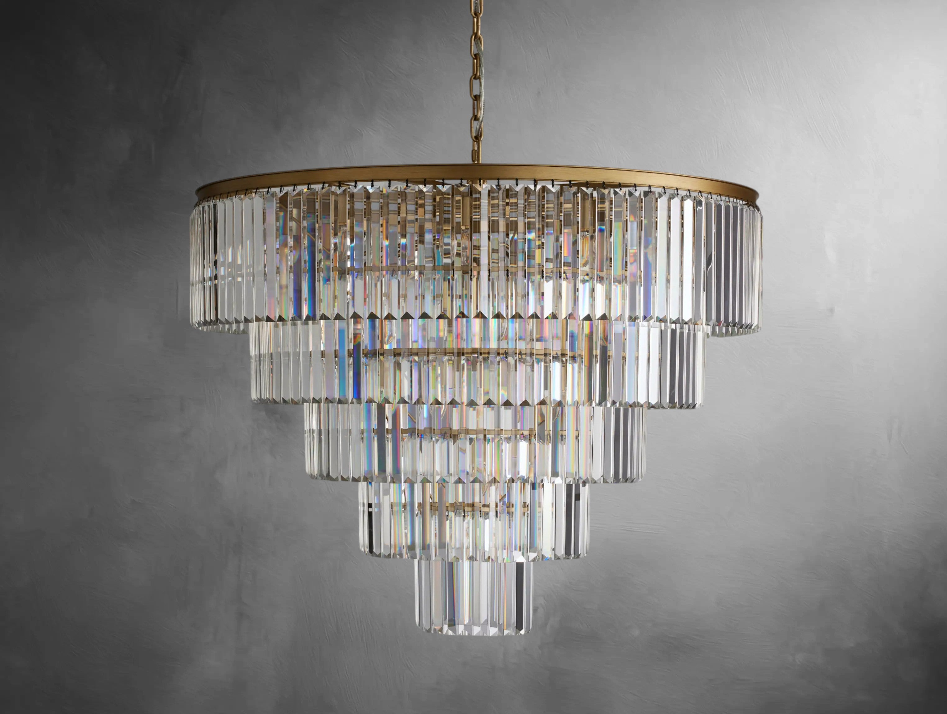 Leylen Tiered Round Chandelier