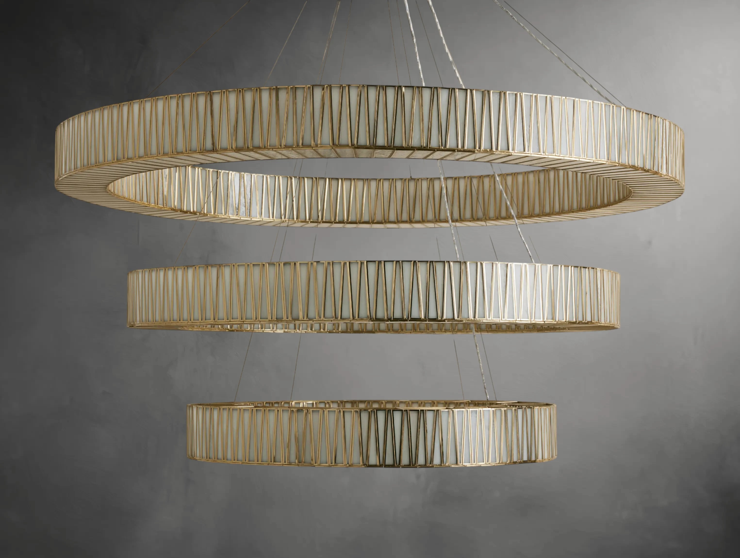 Jannet 3-Tier Round Chandelier