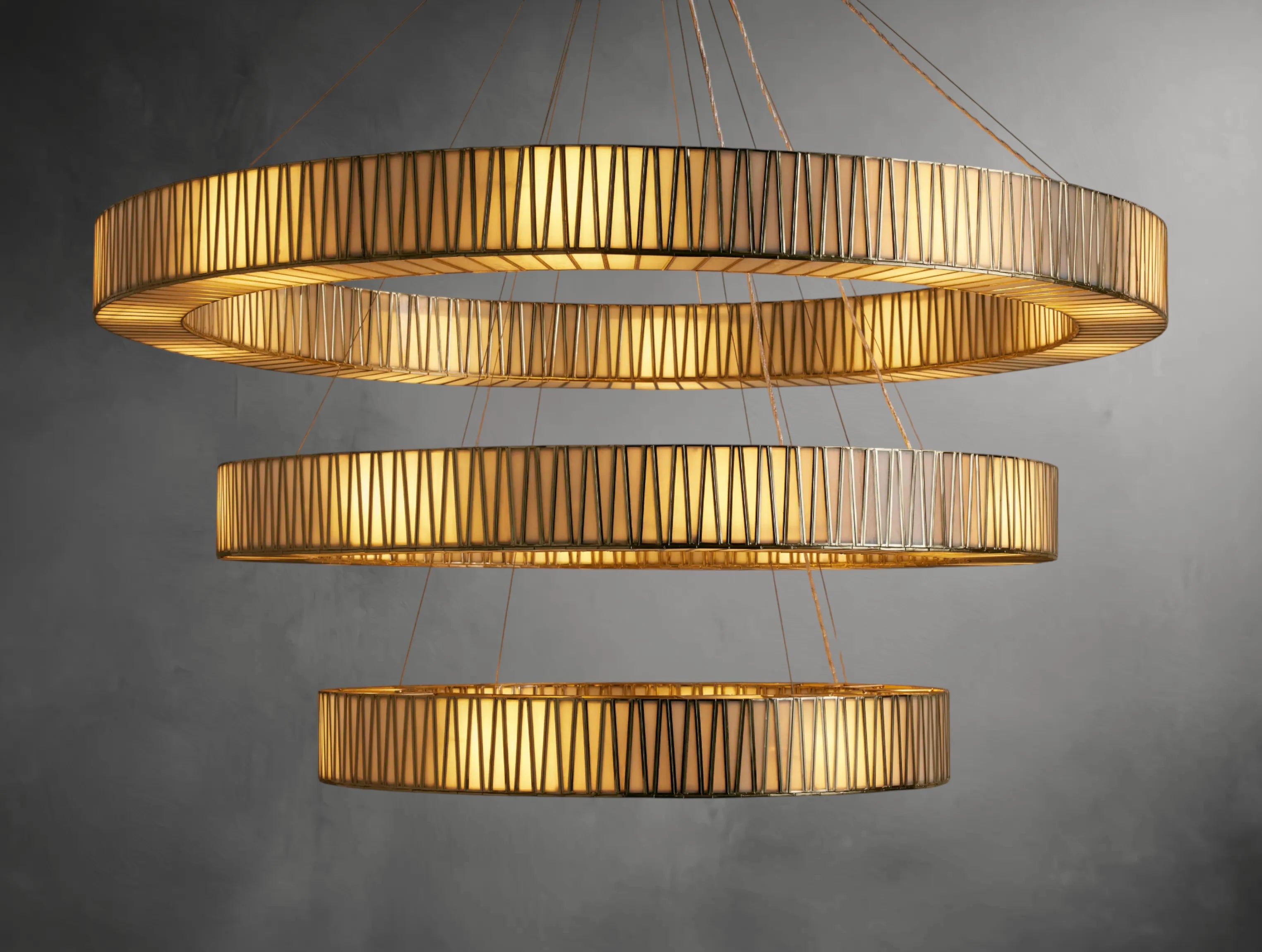 Jannet 3-Tier Round Chandelier