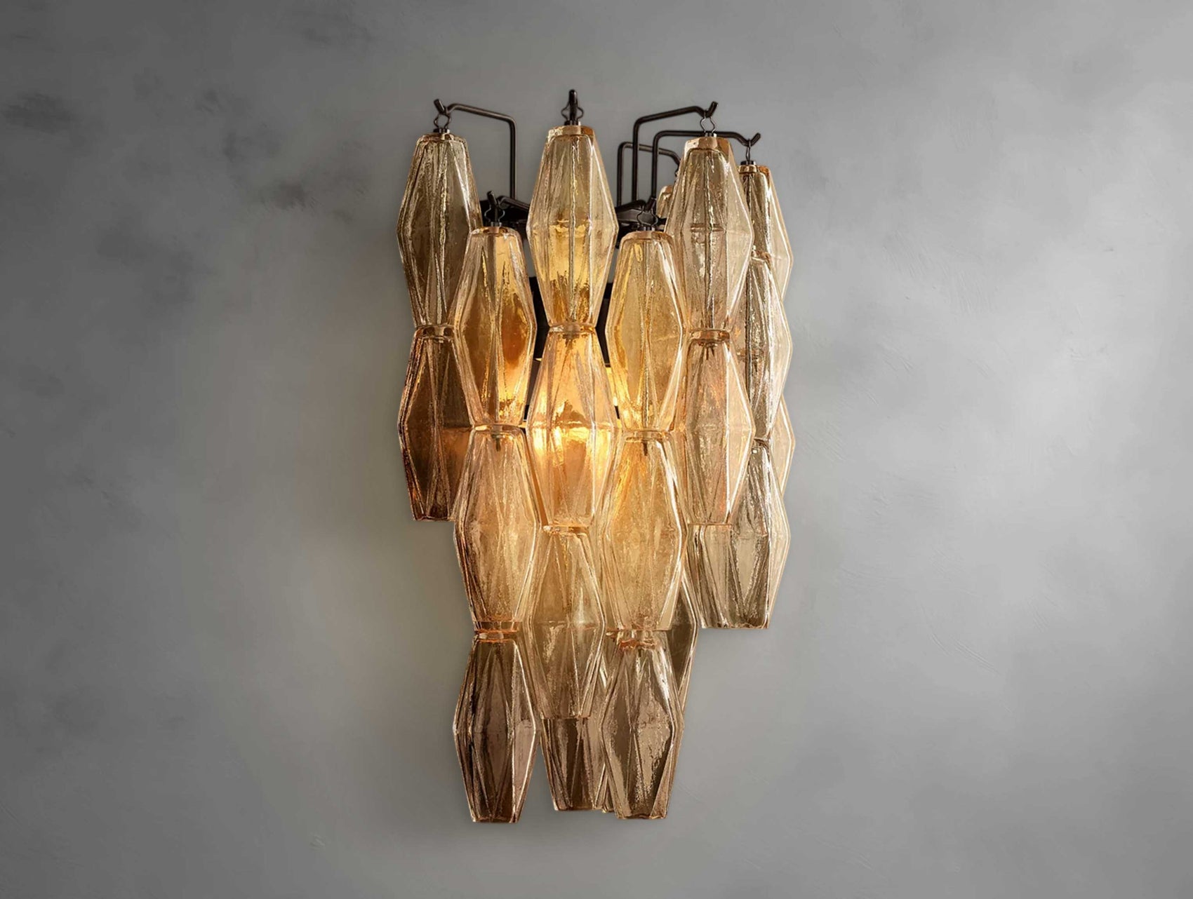Avelion Clear Glass Sconce