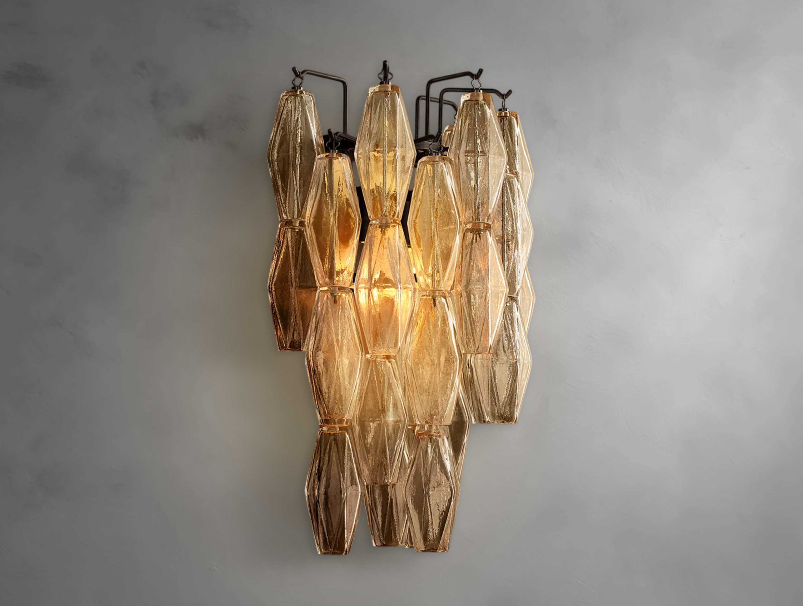 Avelion Clear Glass Sconce