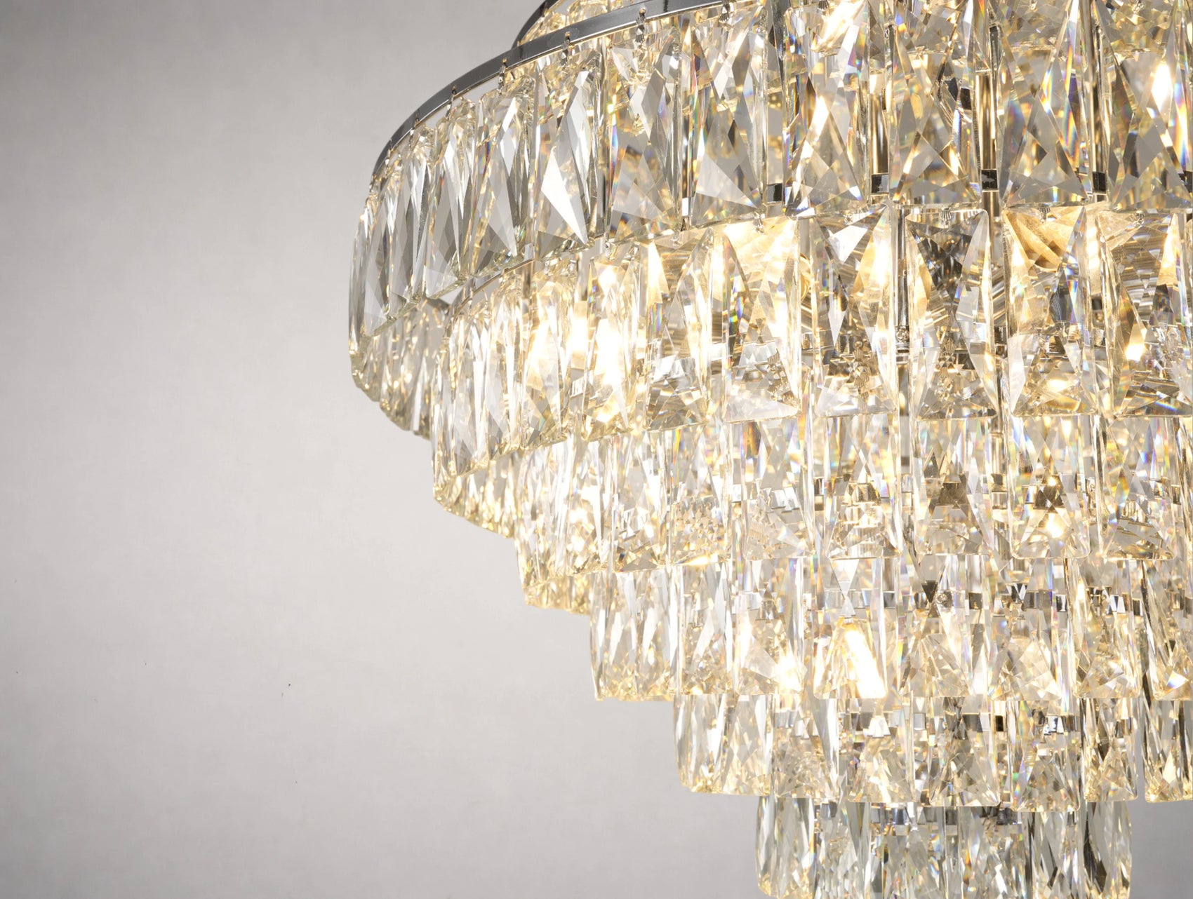 Canoni Around Crystal Chandelier