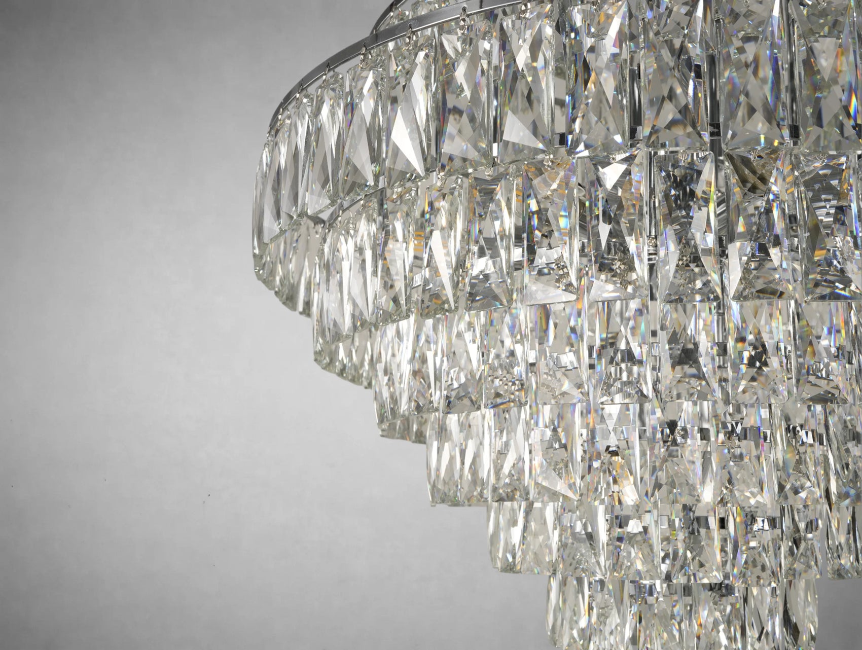 Canoni Around Crystal Chandelier