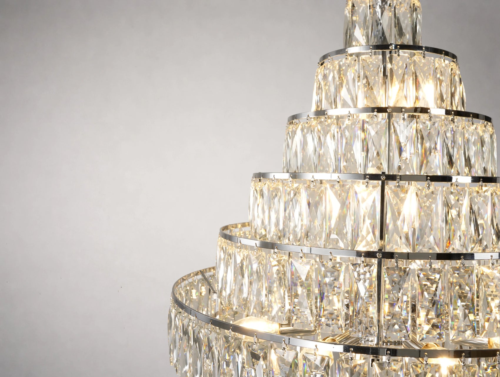 Canoni Around Crystal Chandelier