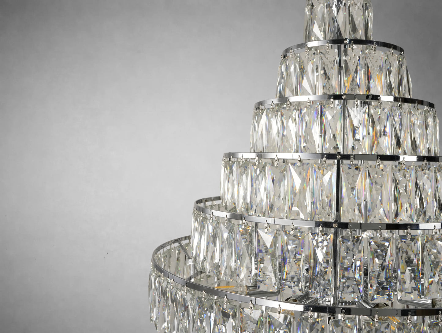 Canoni Around Crystal Chandelier