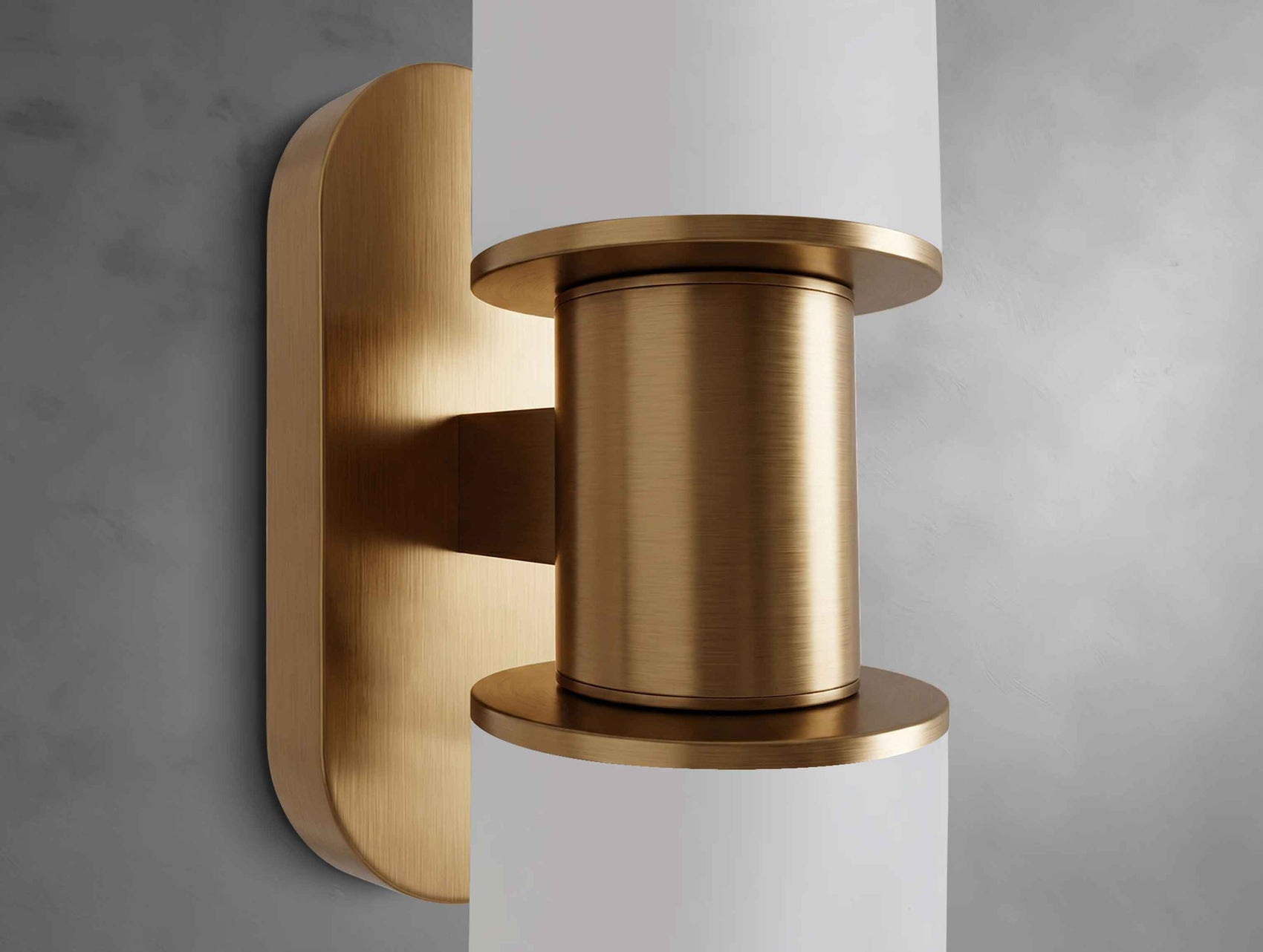 Harly Double Sconce in Milk