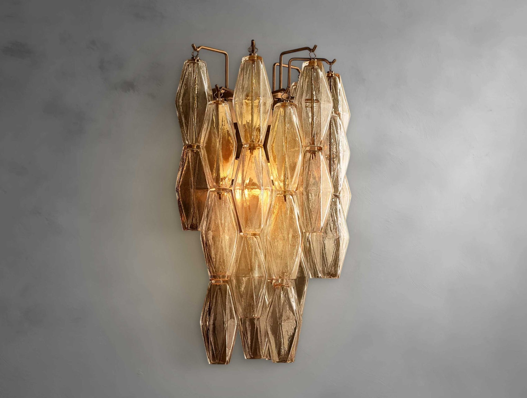 Avelion Clear Glass Sconce