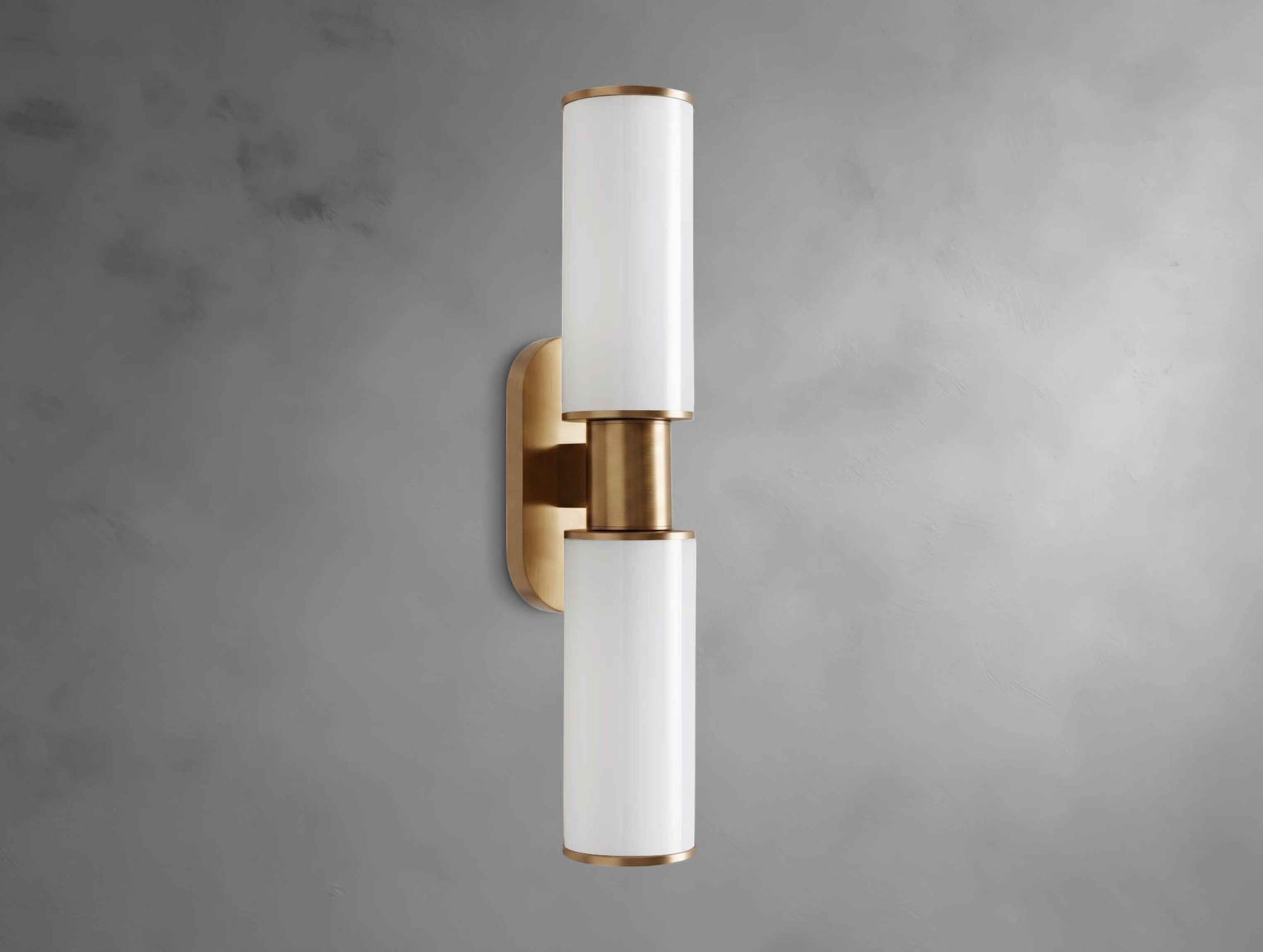 Harly Double Sconce in Milk