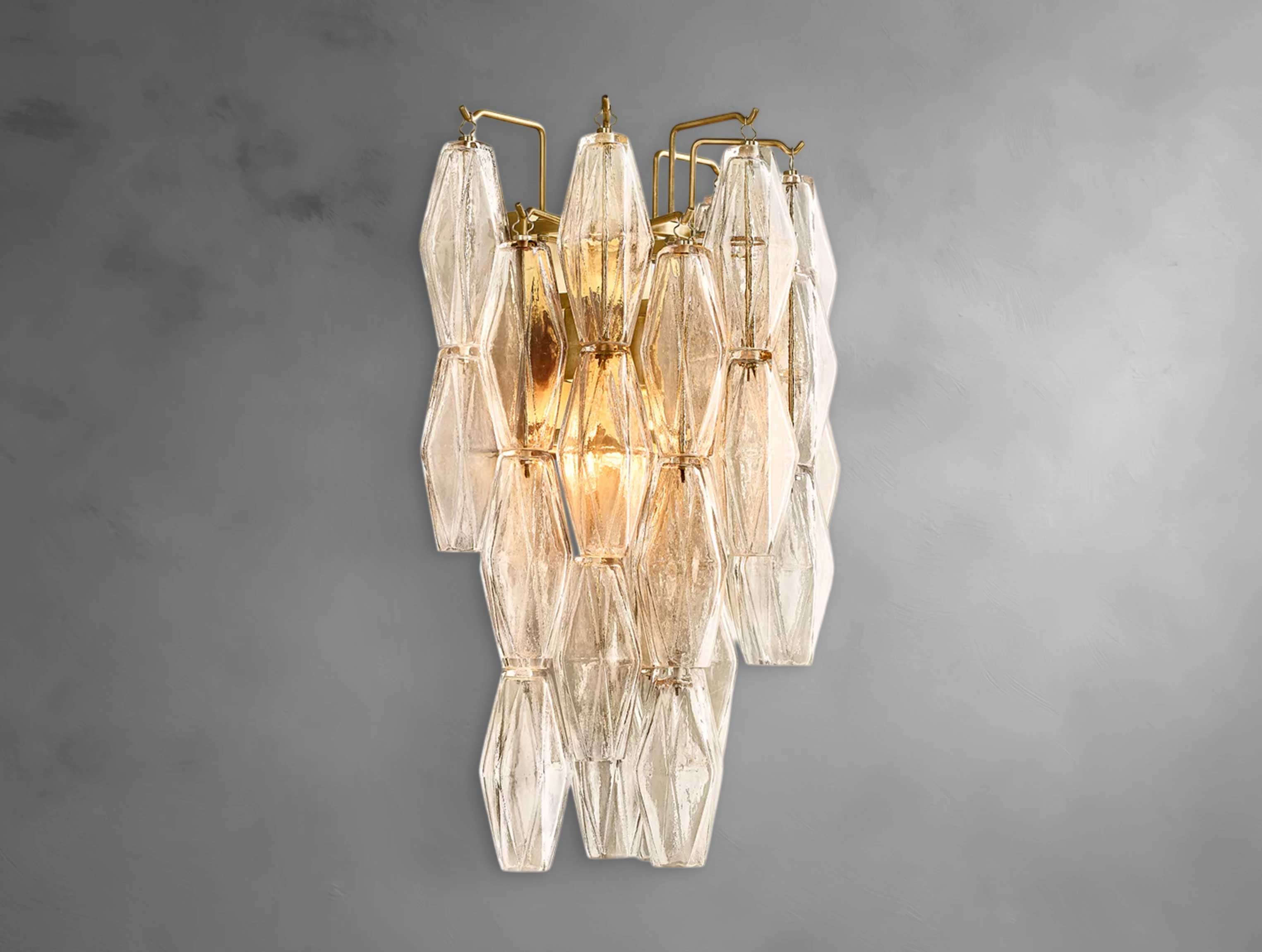 Avelion Clear Glass Sconce