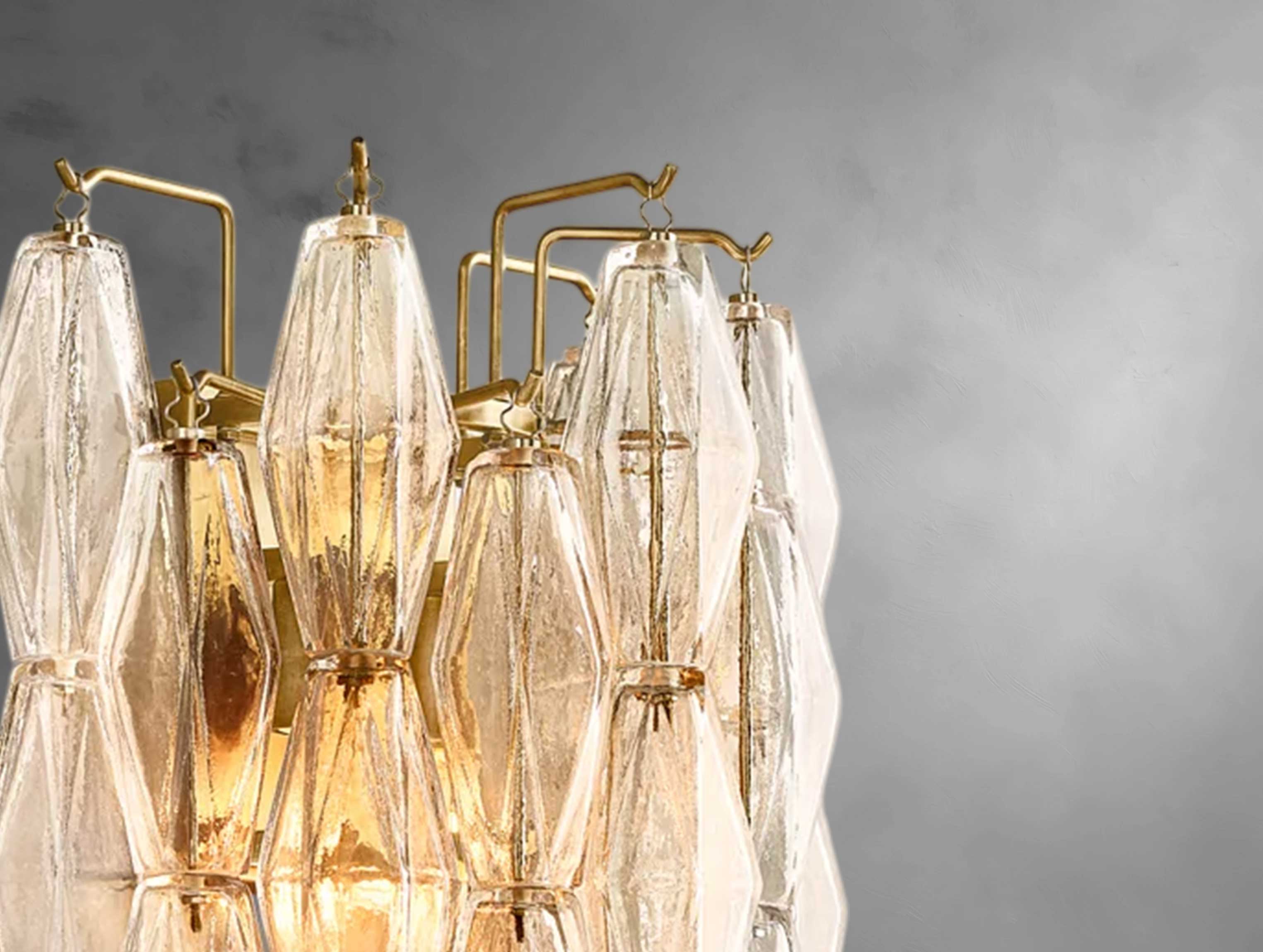 Avelion Clear Glass Sconce