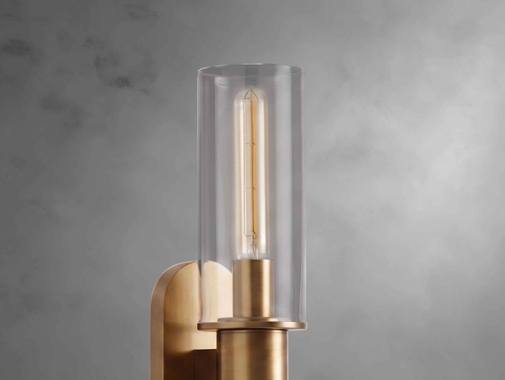 Harly Double Sconce in Clear