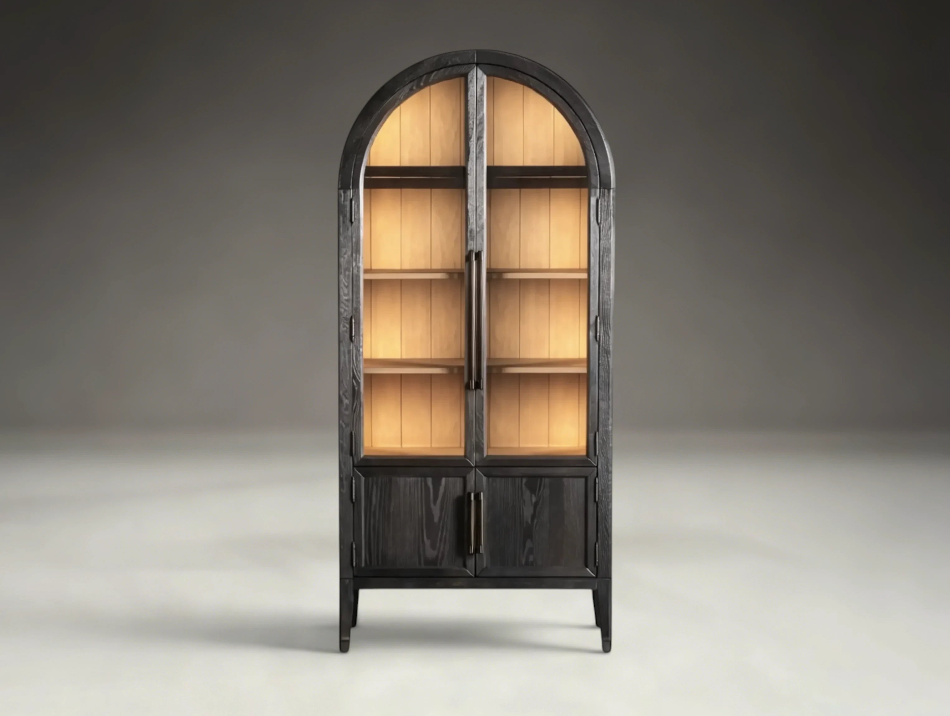 Harlan Glass Display Cabinet - LED