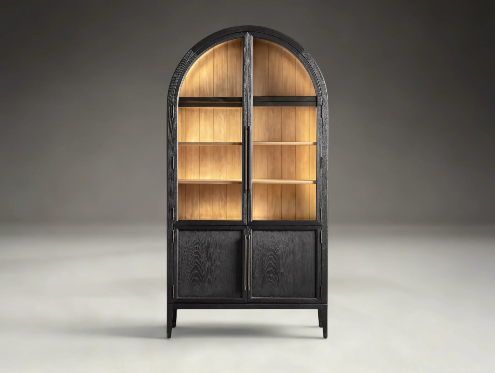 Harlan Glass Display Cabinet - LED