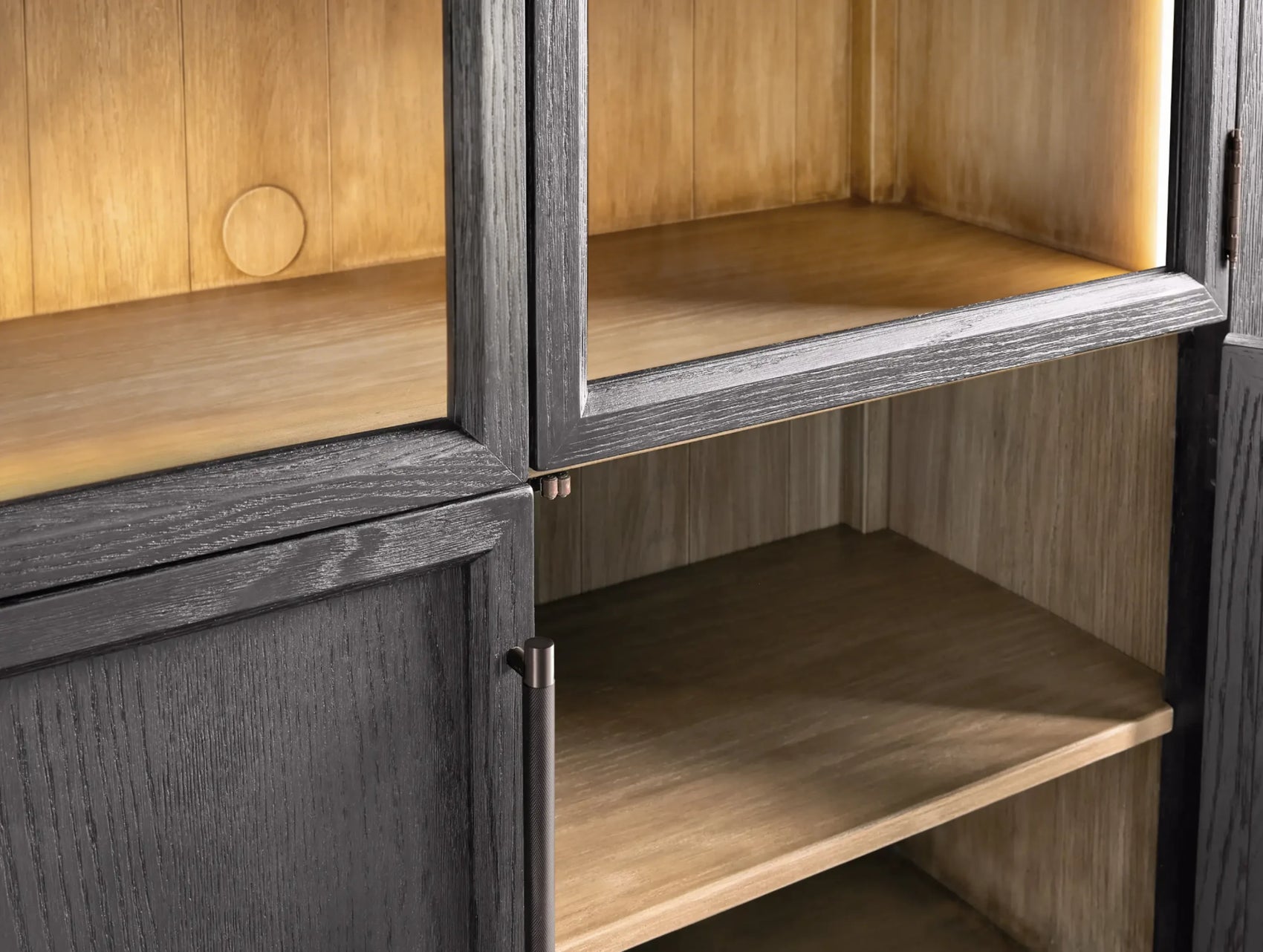 Harlan Glass Display Cabinet - LED