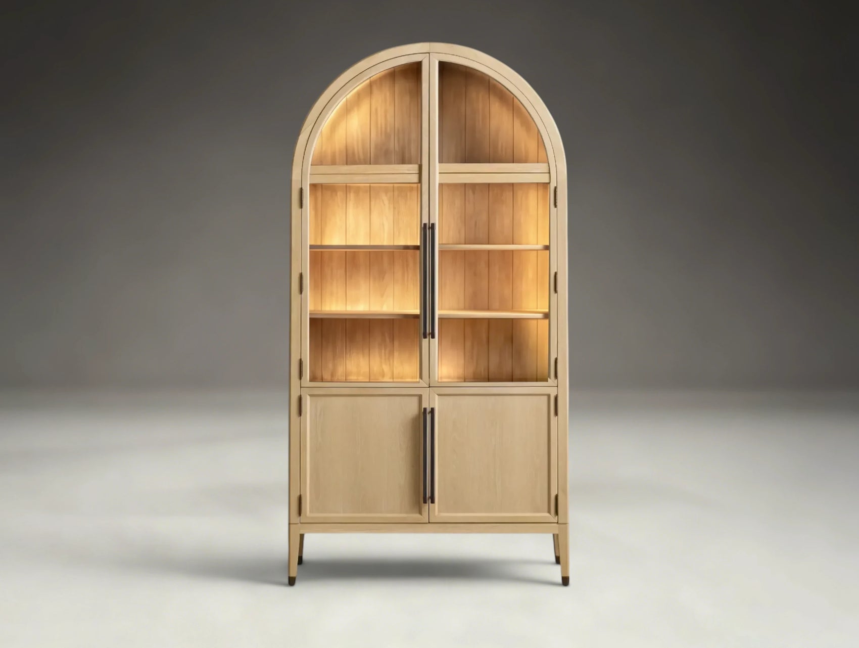 Harlan Glass Display Cabinet - LED