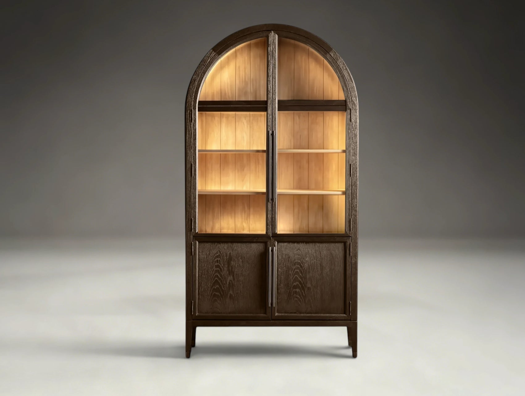 Harlan Glass Display Cabinet - LED