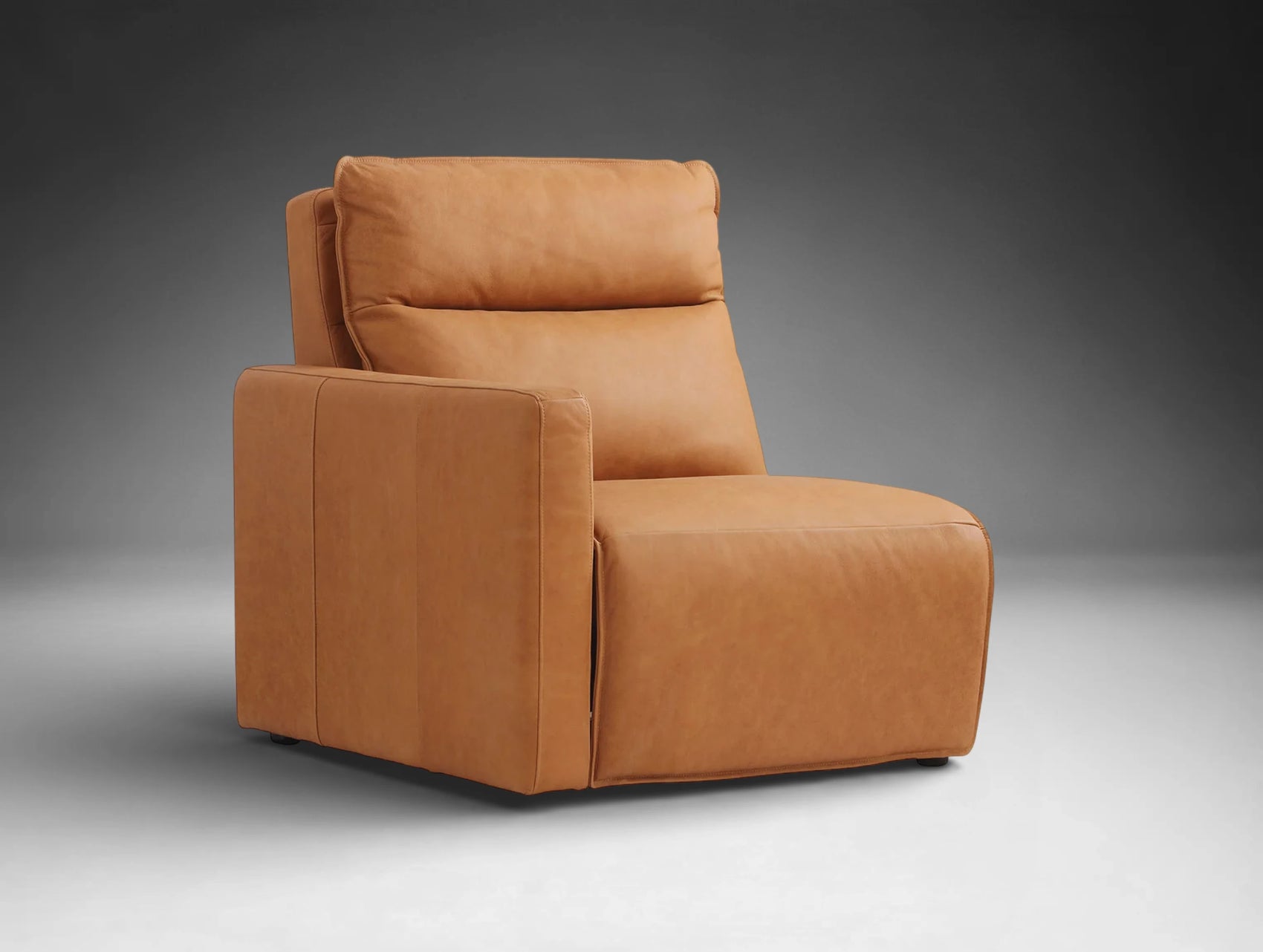 Roland Leather Six-Piece Motion Corner Sectional