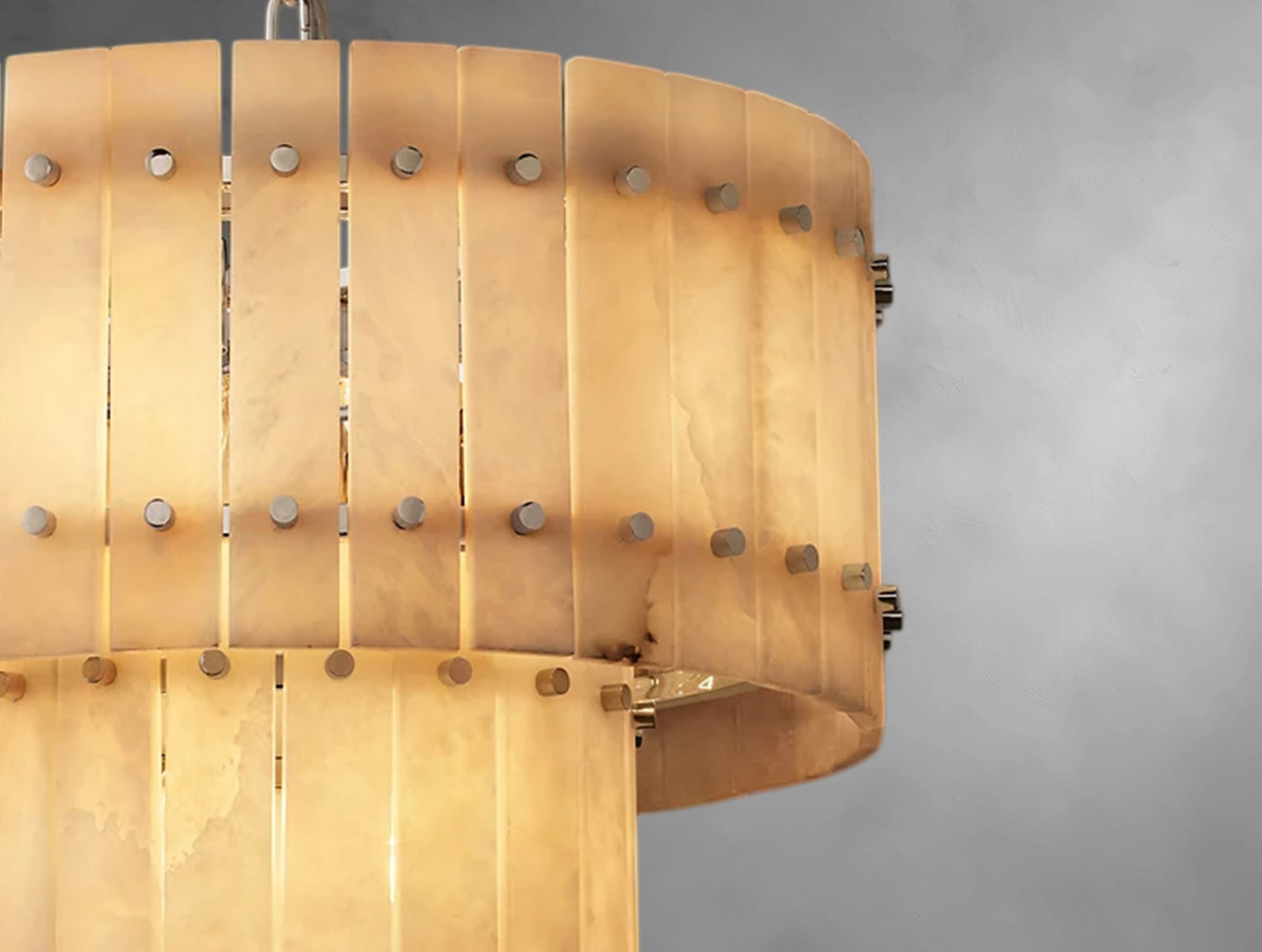 San Serrano Two-Tier Round Chandelier