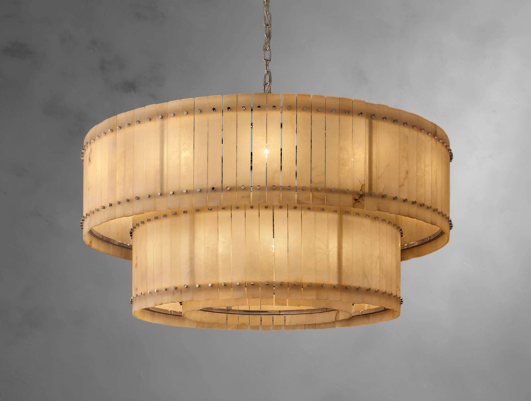 San Serrano Two-Tier Round Chandelier