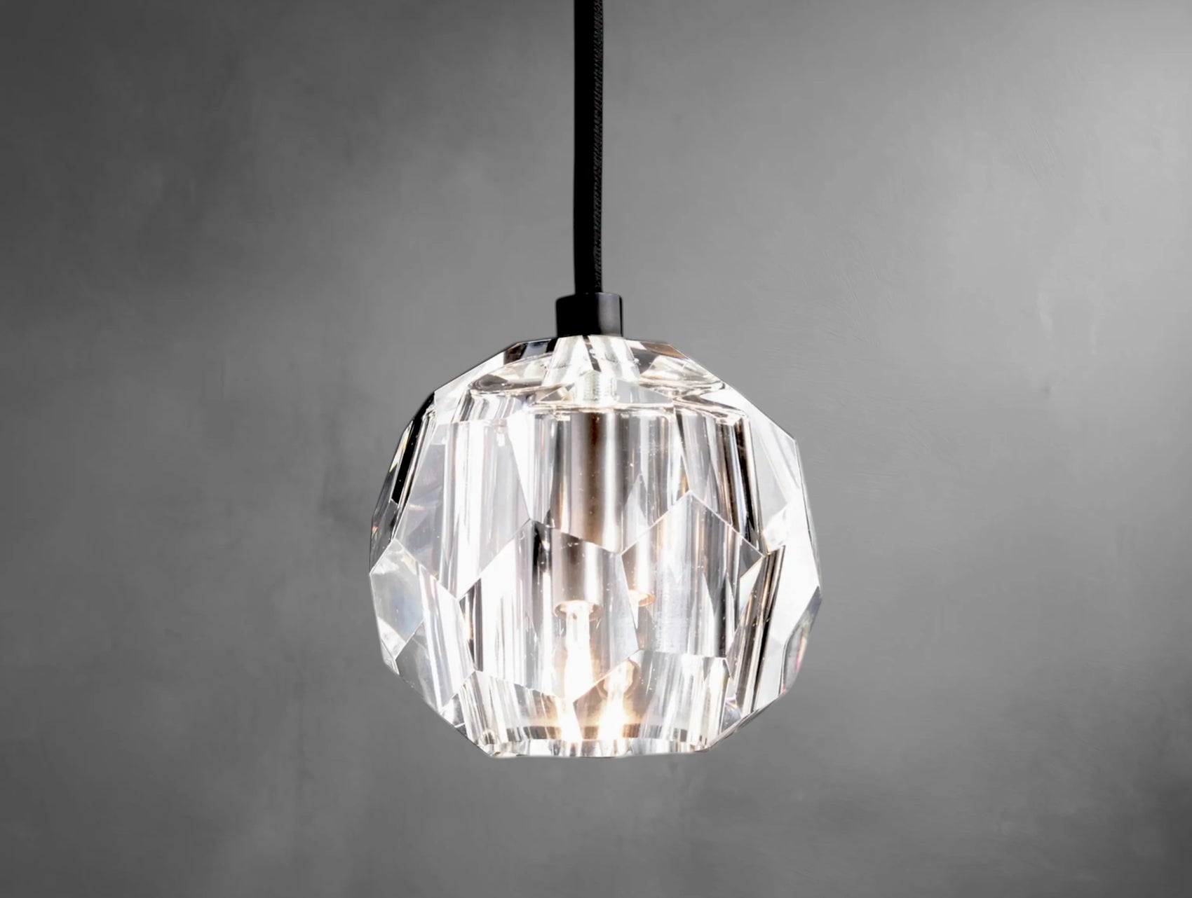 Faceted Crystal Pendant