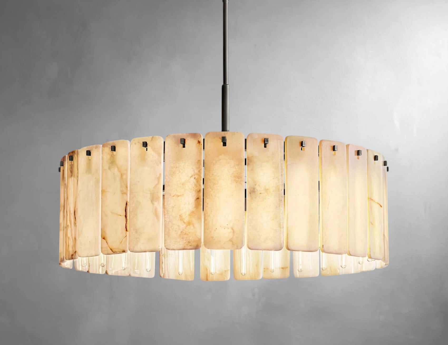 karamatte Onyx Round Chandelier