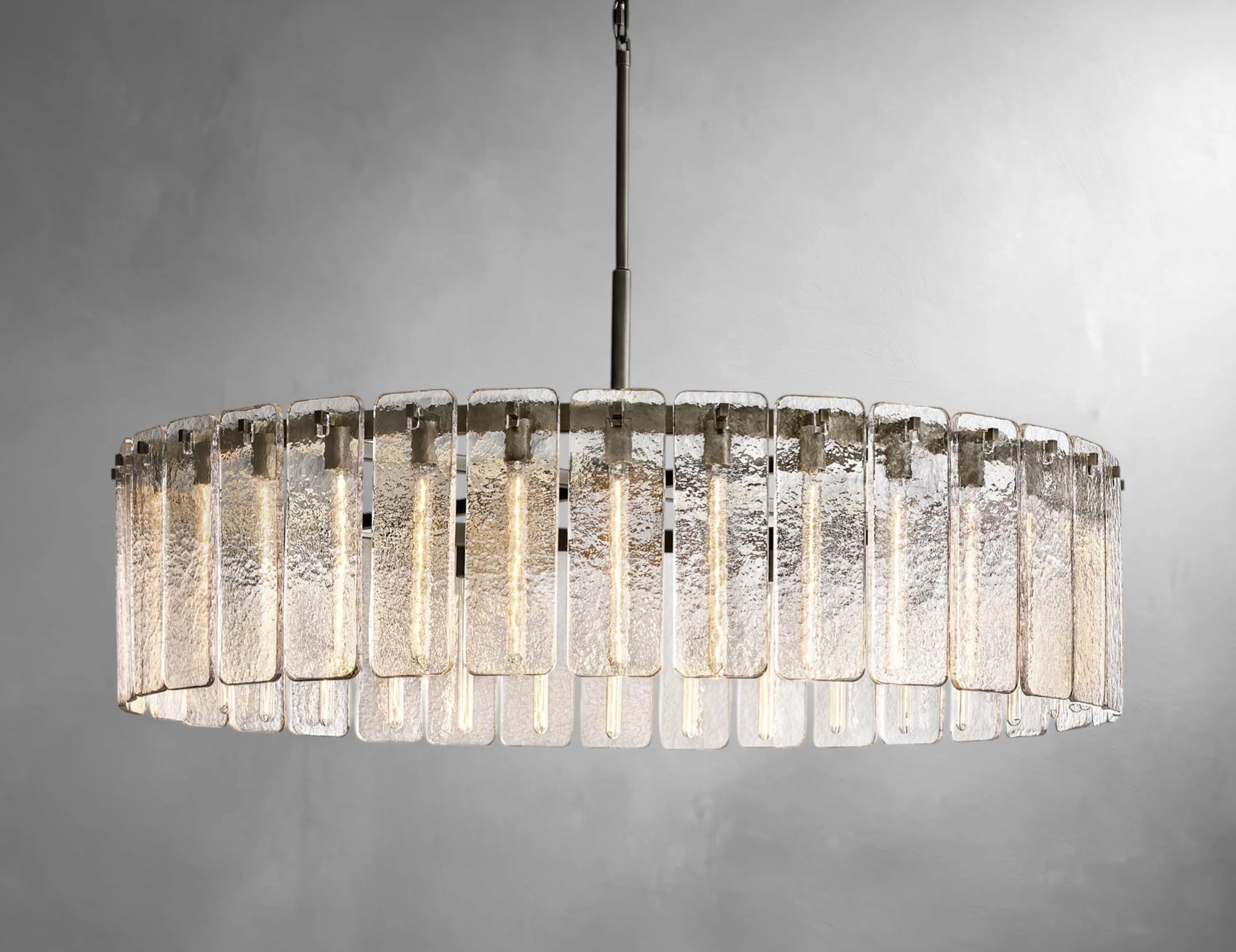 karamatte Glass Round Chandelier