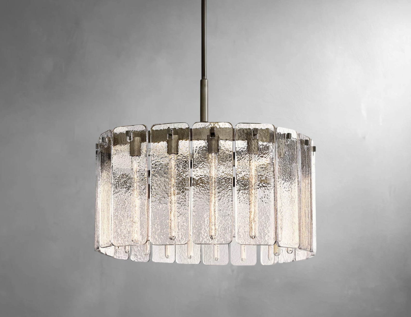 karamatte Glass Round Chandelier